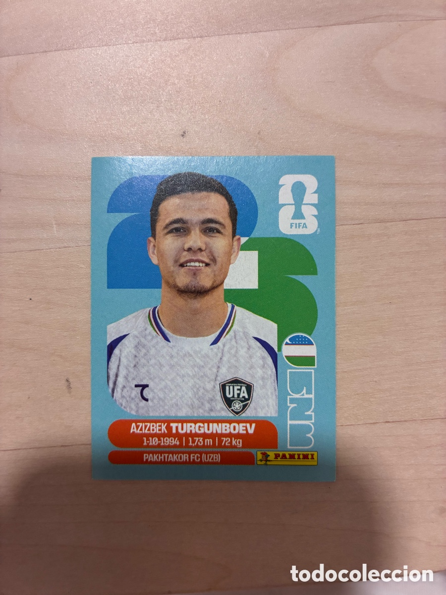 Cromos de f&uacute;tbol: Cromos Panini Mundial 2026 - UZB 14