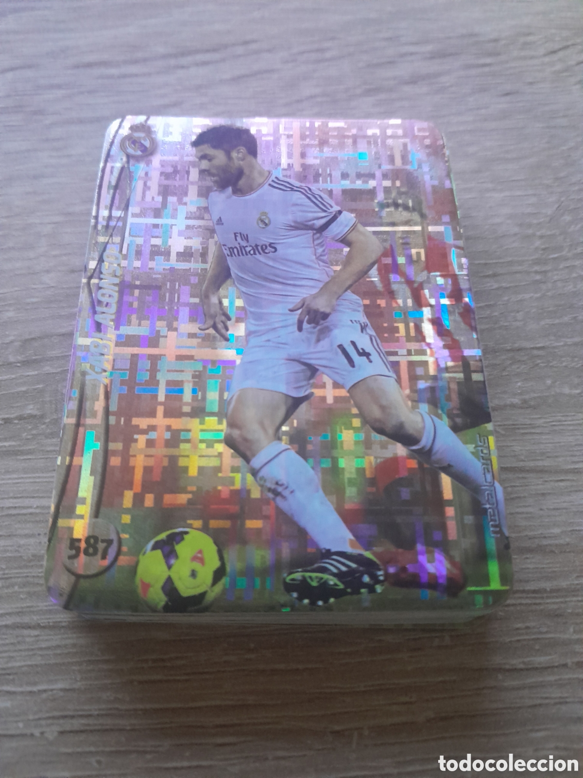 Cromos de f&uacute;tbol: n&ordm; 587 xabi alonso mundicromo 2014 2015 tetris