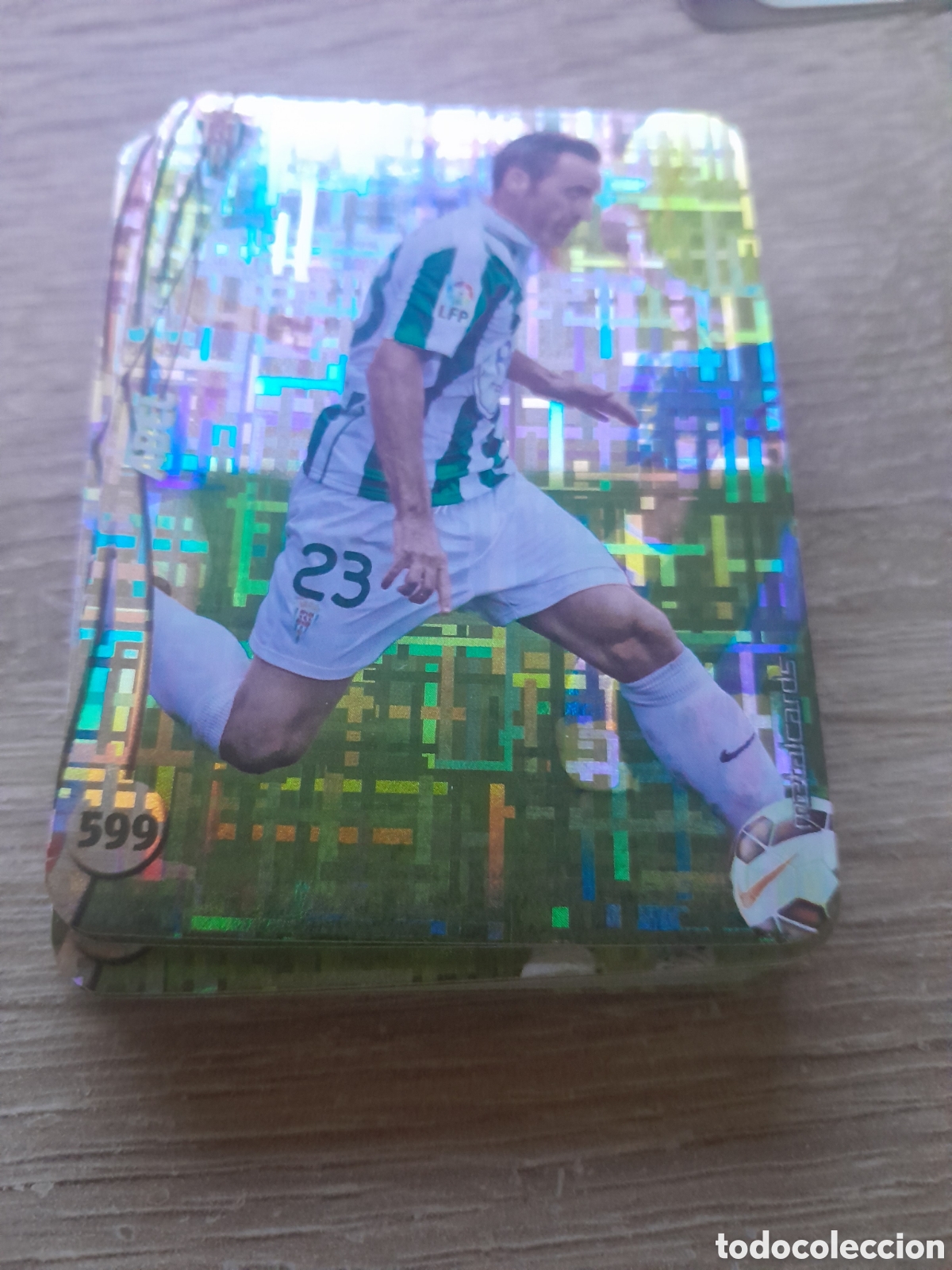 Cromos de f&uacute;tbol: n&ordm; 599 abel mundicromo 2014 2015 tetris