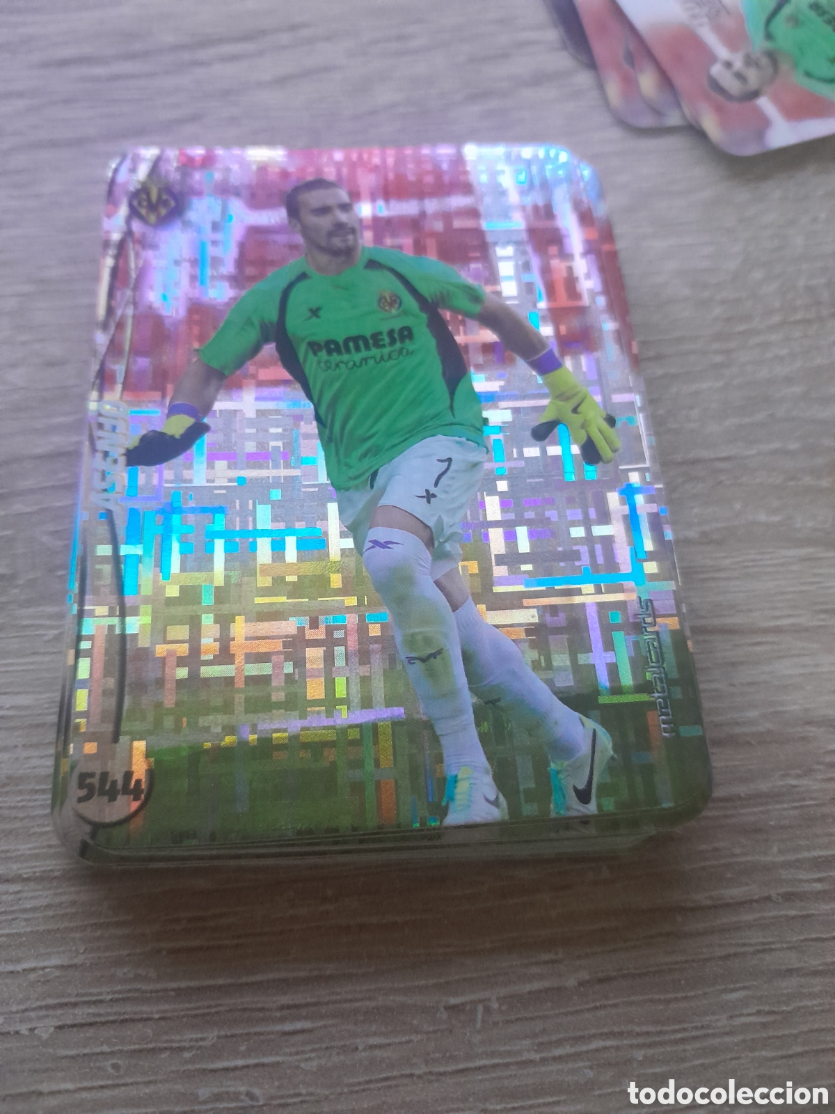 Cromos de f&uacute;tbol: n&ordm; 544 asenjo mundicromo 2014 2015 tetris