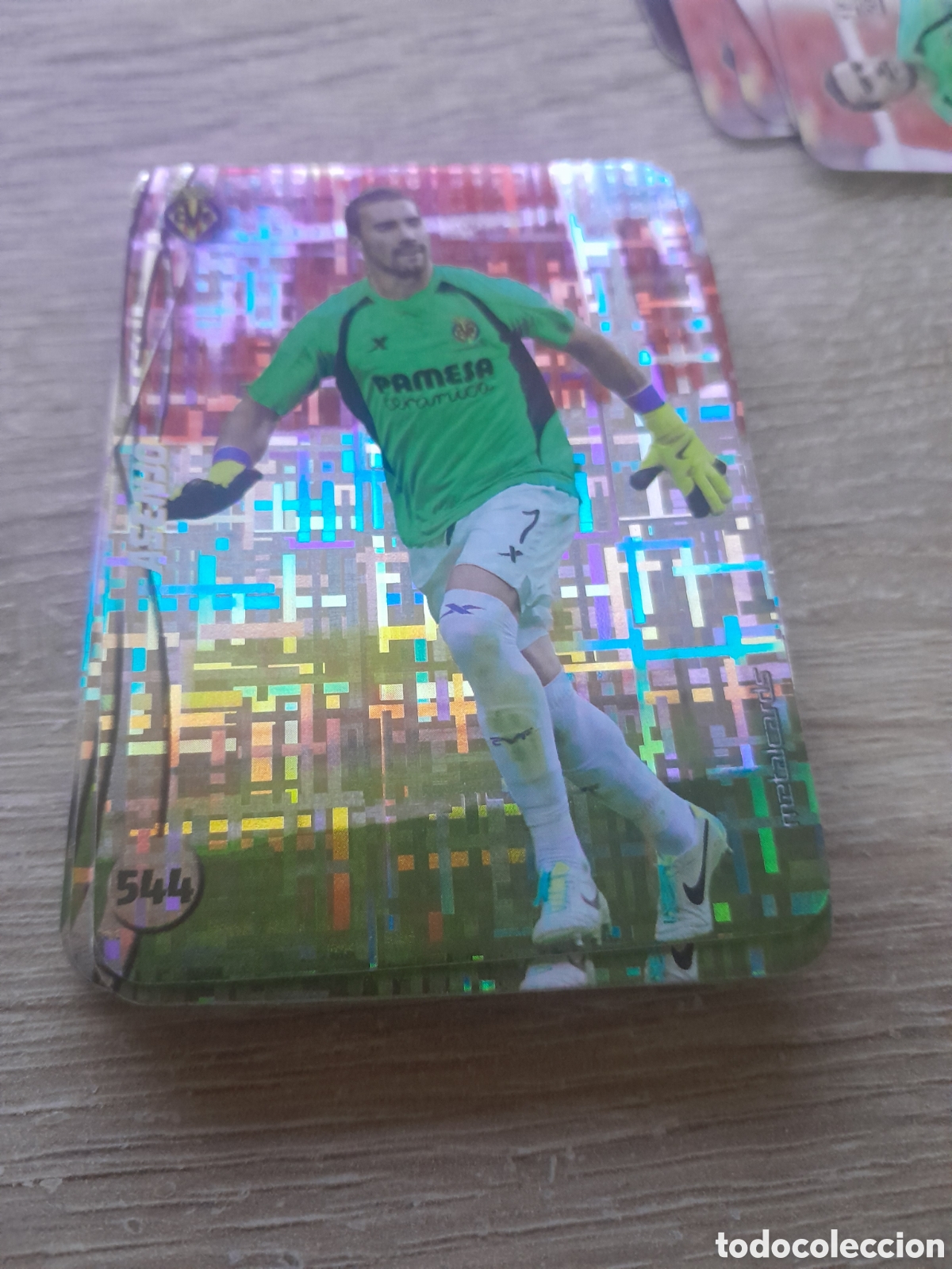Cromos de f&uacute;tbol: n&ordm; 544 asenjo mundicromo 2014 2015 tetris