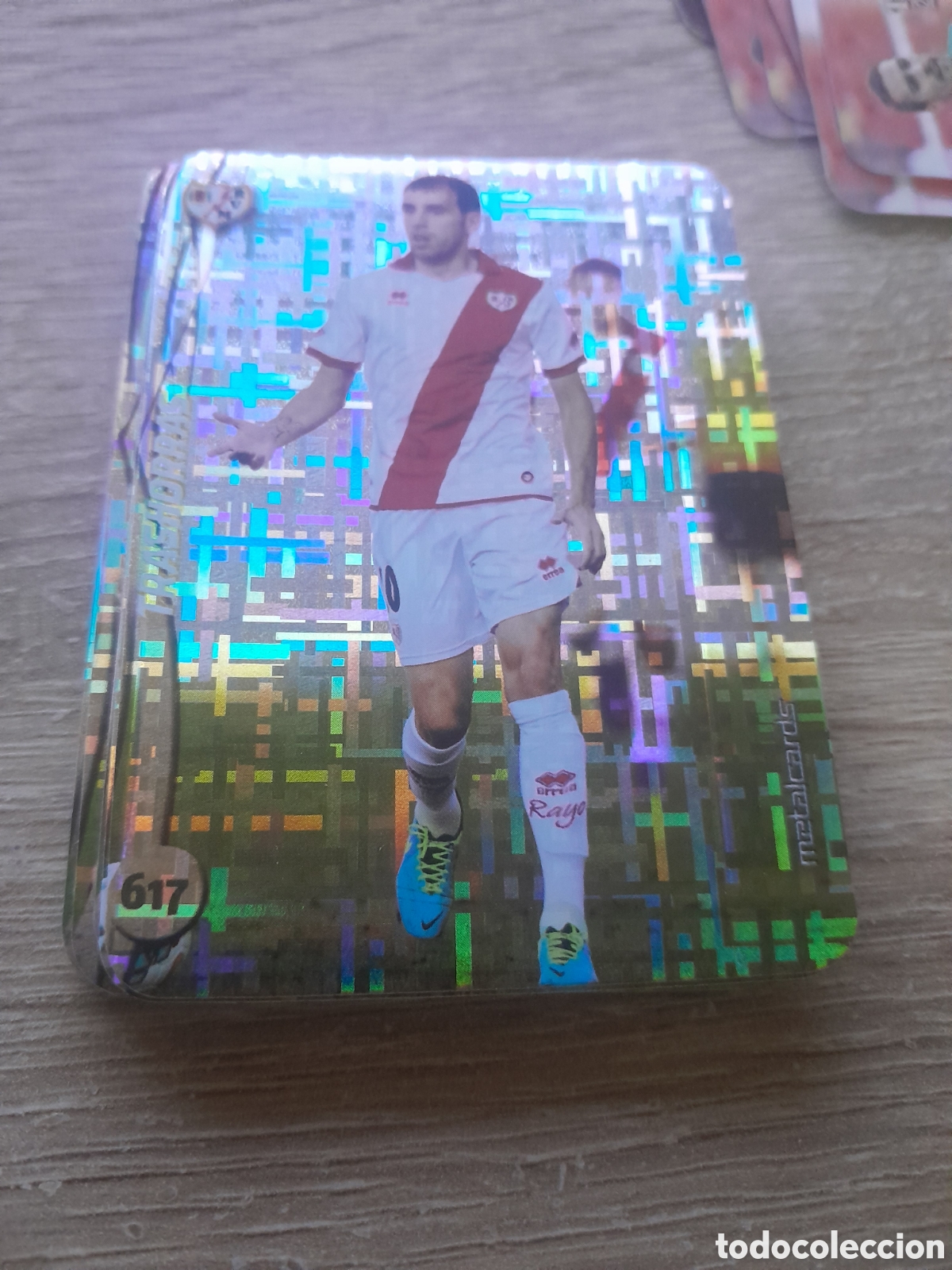 Cromos de f&uacute;tbol: n&ordm; 617 trashorras mundicromo 2014 2015 tetris