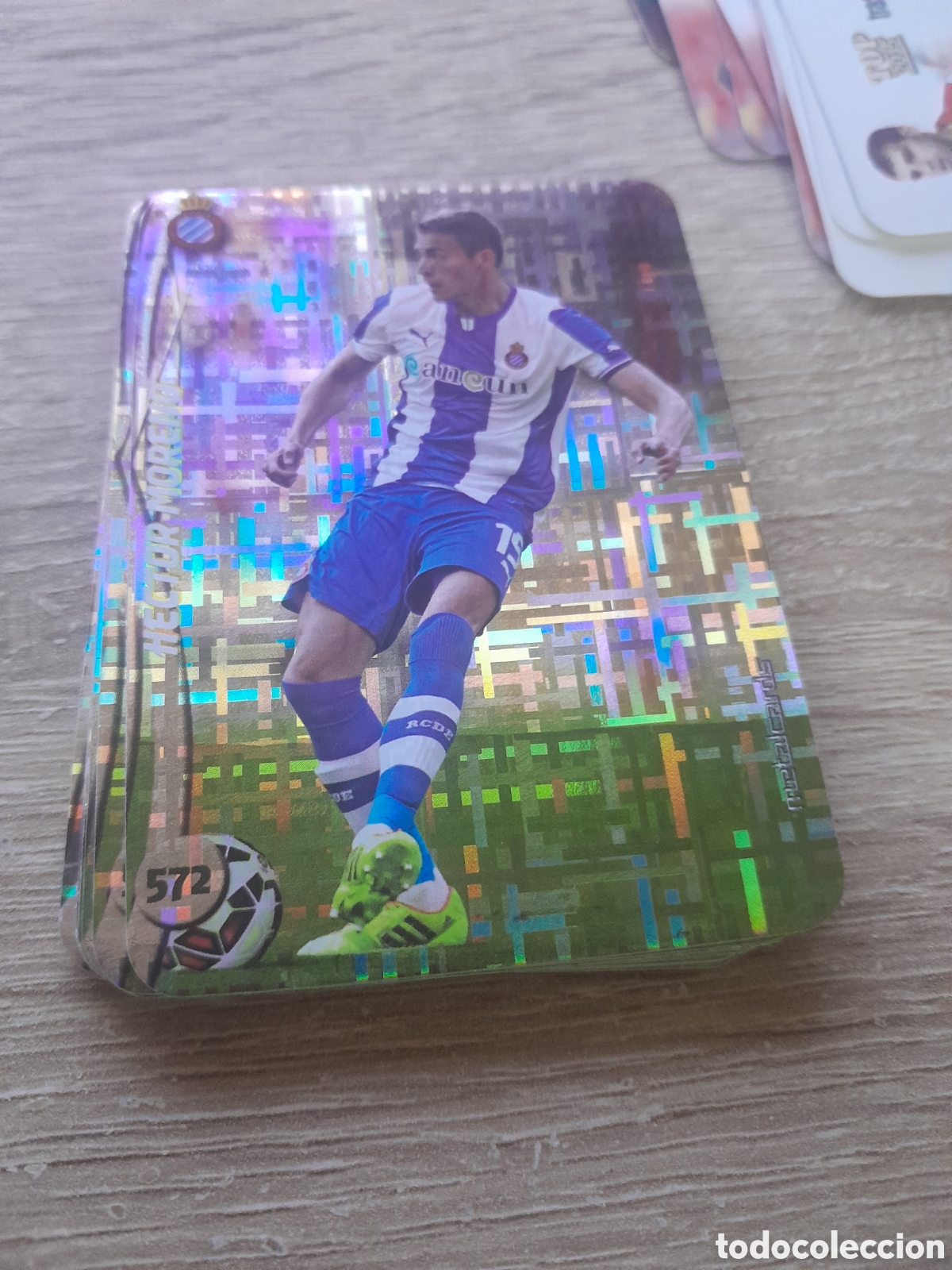 Cromos de f&uacute;tbol: n&ordm; 572 hector moreno mundicromo 2014 2015 tetris