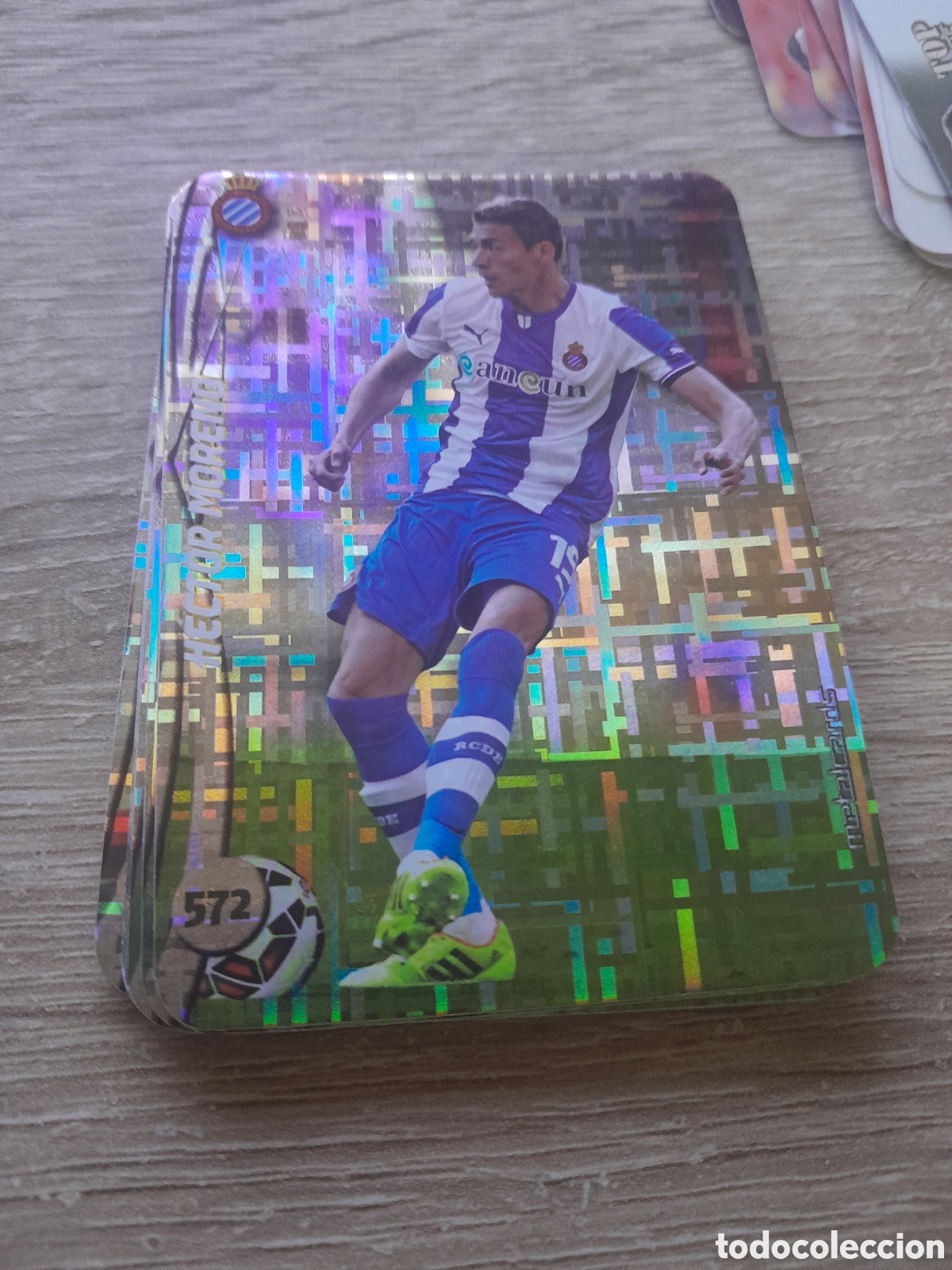 Cromos de f&uacute;tbol: n&ordm; 572 hector moreno mundicromo 2014 2015 tetris