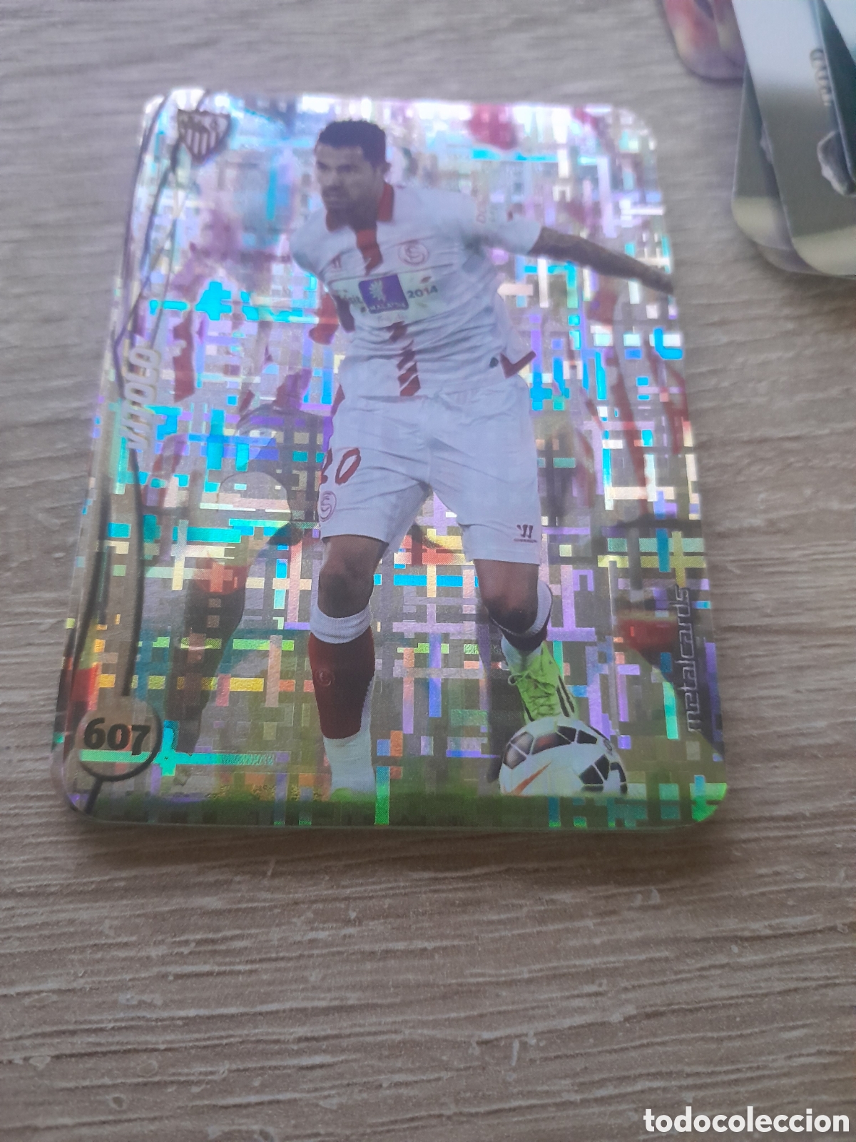 Cromos de f&uacute;tbol: n&ordm; 607 vitolo mundicromo 2014 2015 tetris
