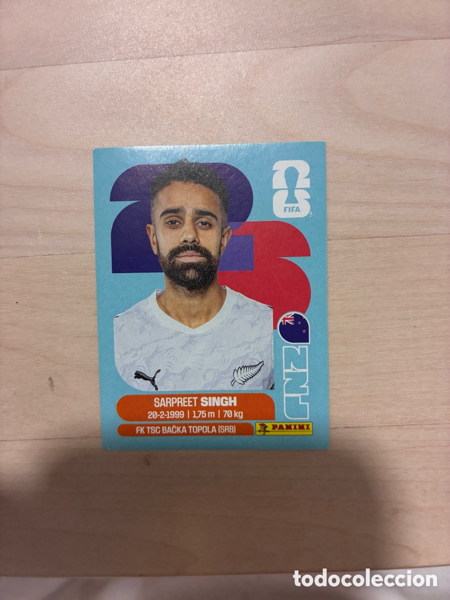 Football Stickers: Cromos Panini Mundial 2026 - NZL 11