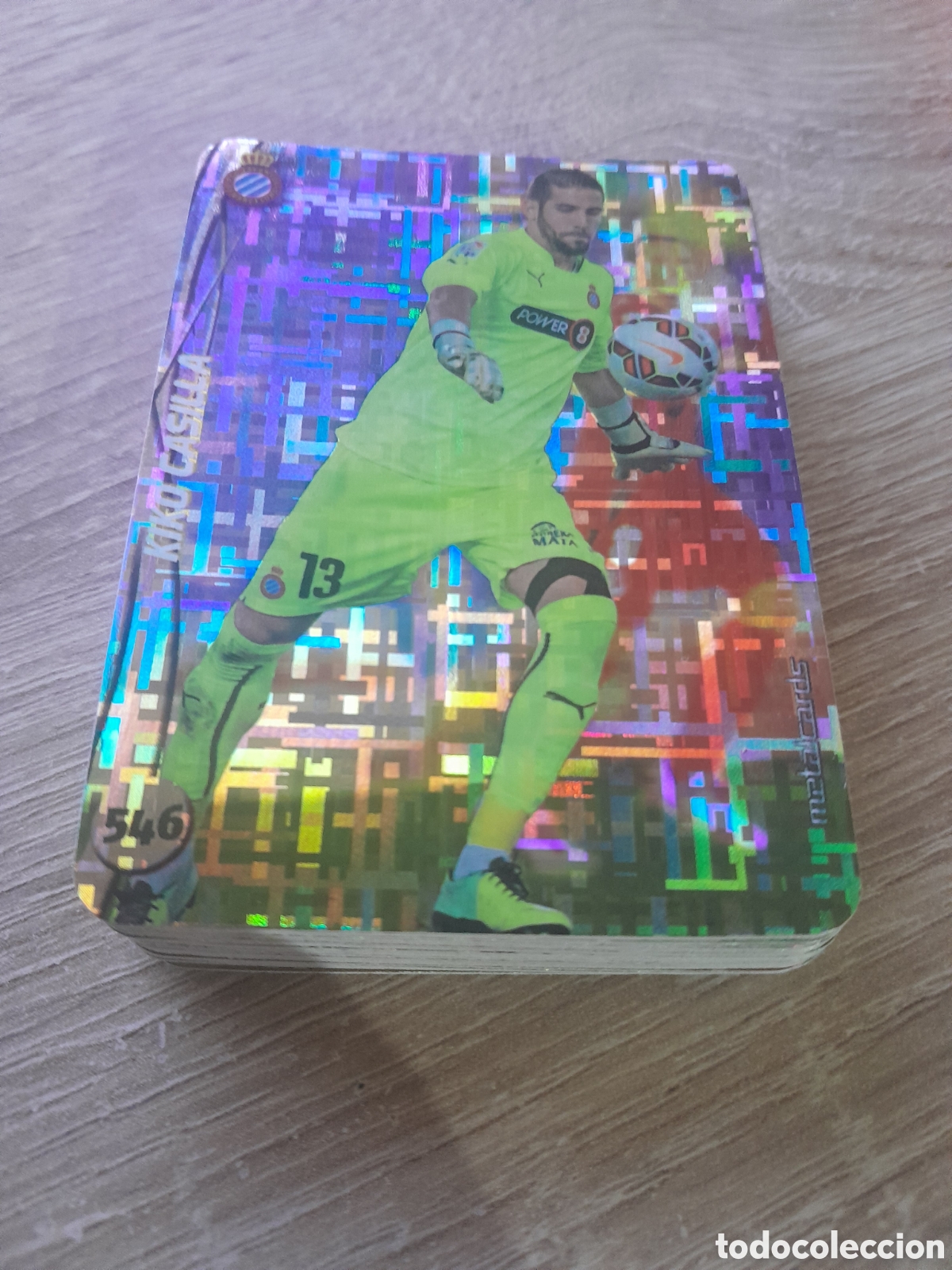 Football Stickers: n&ordm; 546 kiko casilla mundicromo 2014 2015 tetris