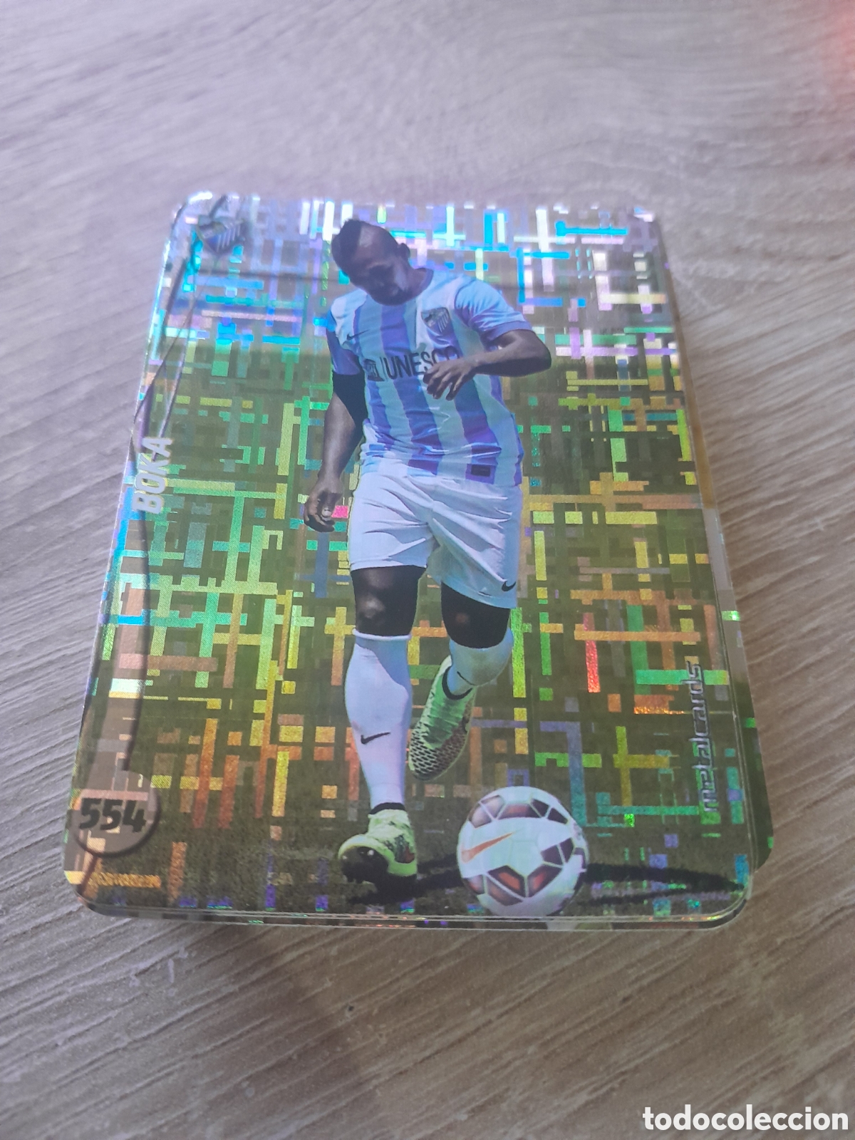Cromos de f&uacute;tbol: n&ordm; 554 boka mundicromo 2014 2015 tetris