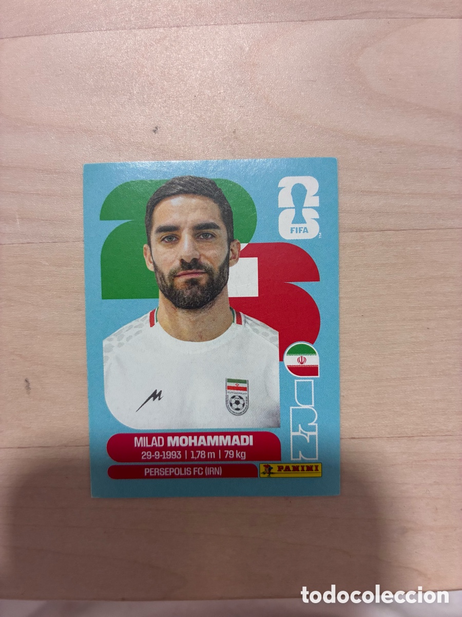 Cromos de f&uacute;tbol: Cromos Panini Mundial 2026 - IRN 5