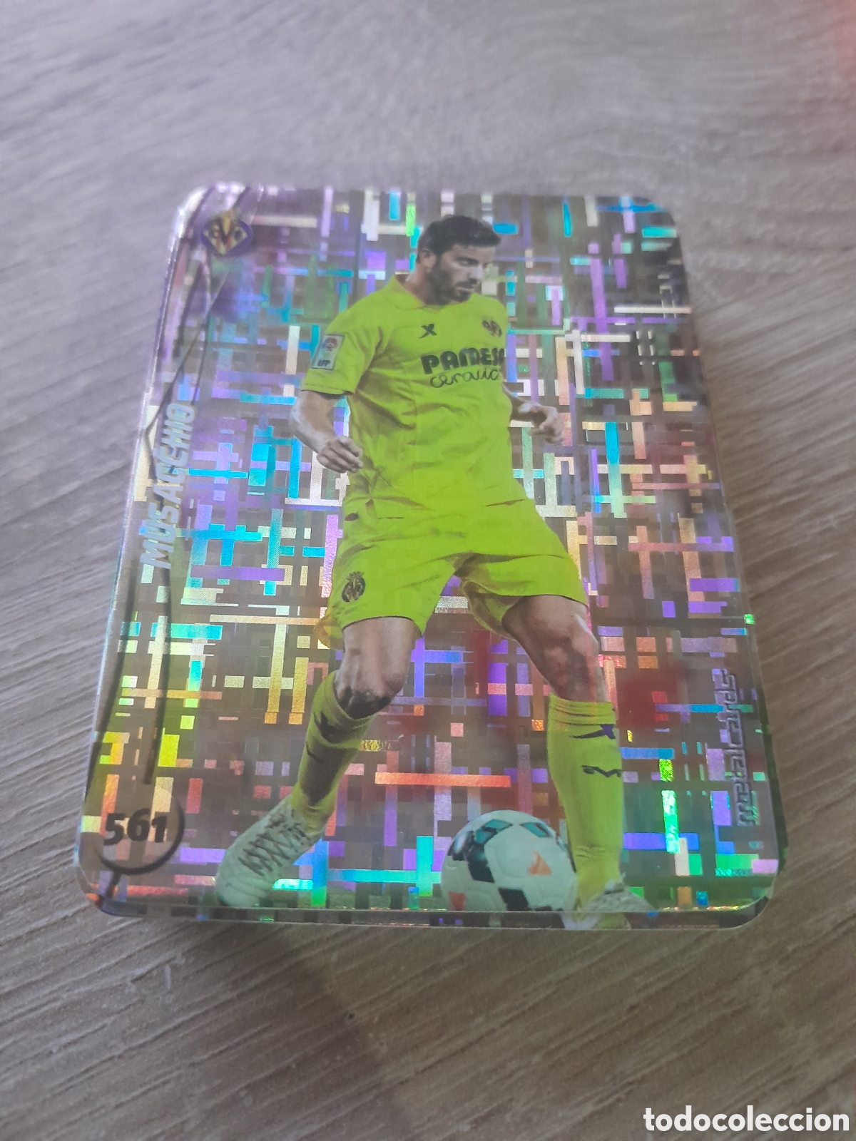 Cromos de f&uacute;tbol: n&ordm; 561 musacchio mundicromo 2014 2015 tetris