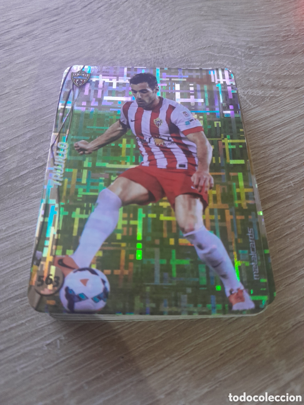 Cromos de f&uacute;tbol: n&ordm; 563 trujillo mundicromo 2014 2015 tetris