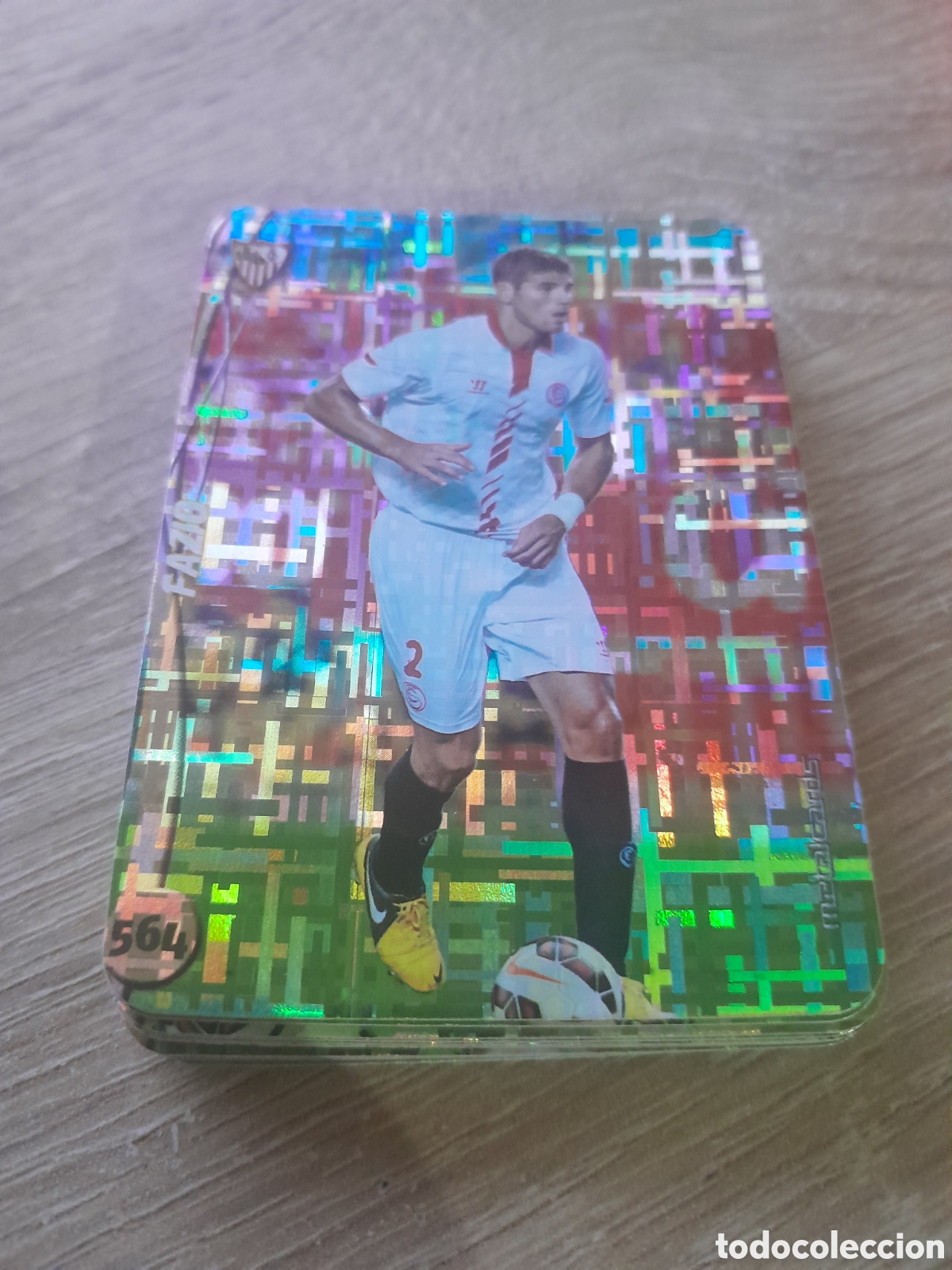 Cromos de f&uacute;tbol: n&ordm; 564 fazio mundicromo 2014 2015 tetris