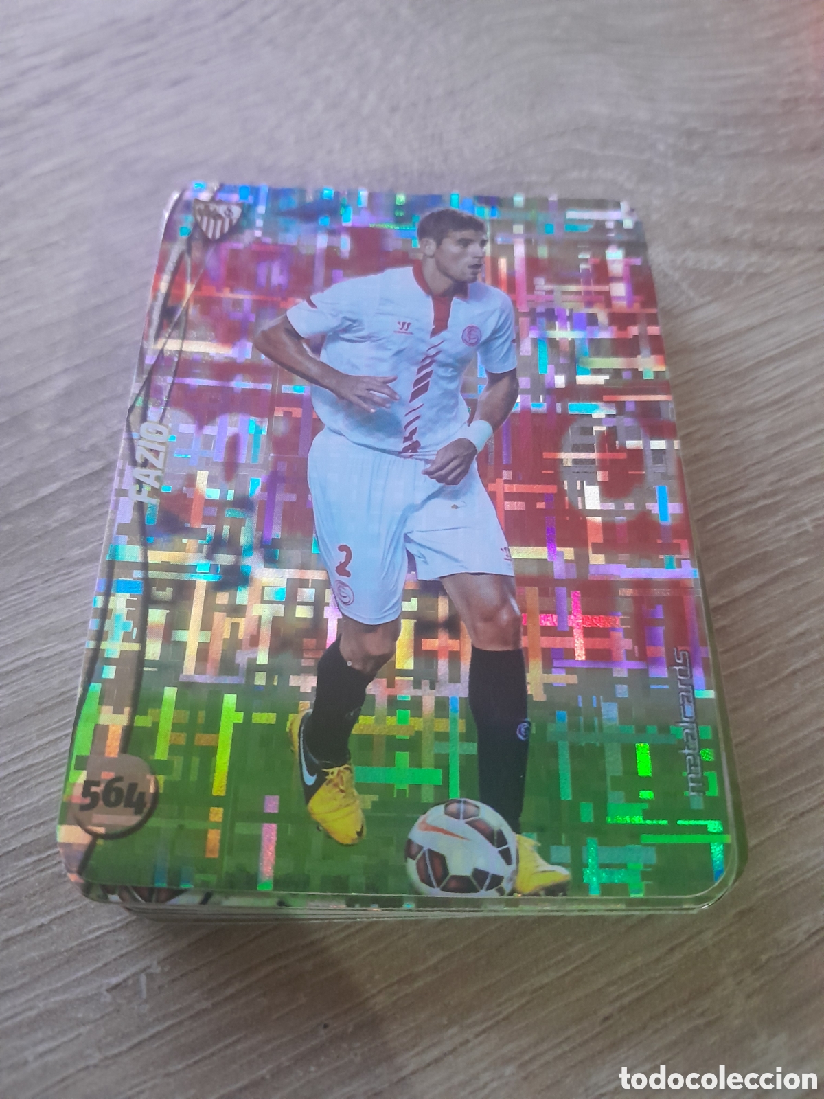 Cromos de f&uacute;tbol: n&ordm; 564 fazio mundicromo 2014 2015 tetris