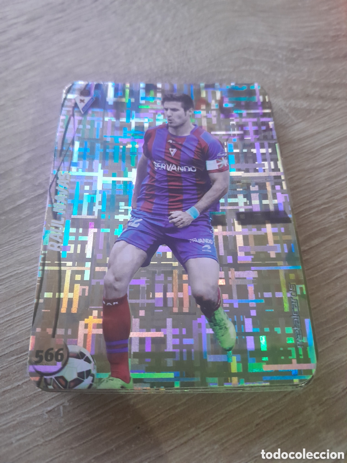 Cromos de f&uacute;tbol: n&ordm; 566 raul navas mundicromo 2014 2015 tetris