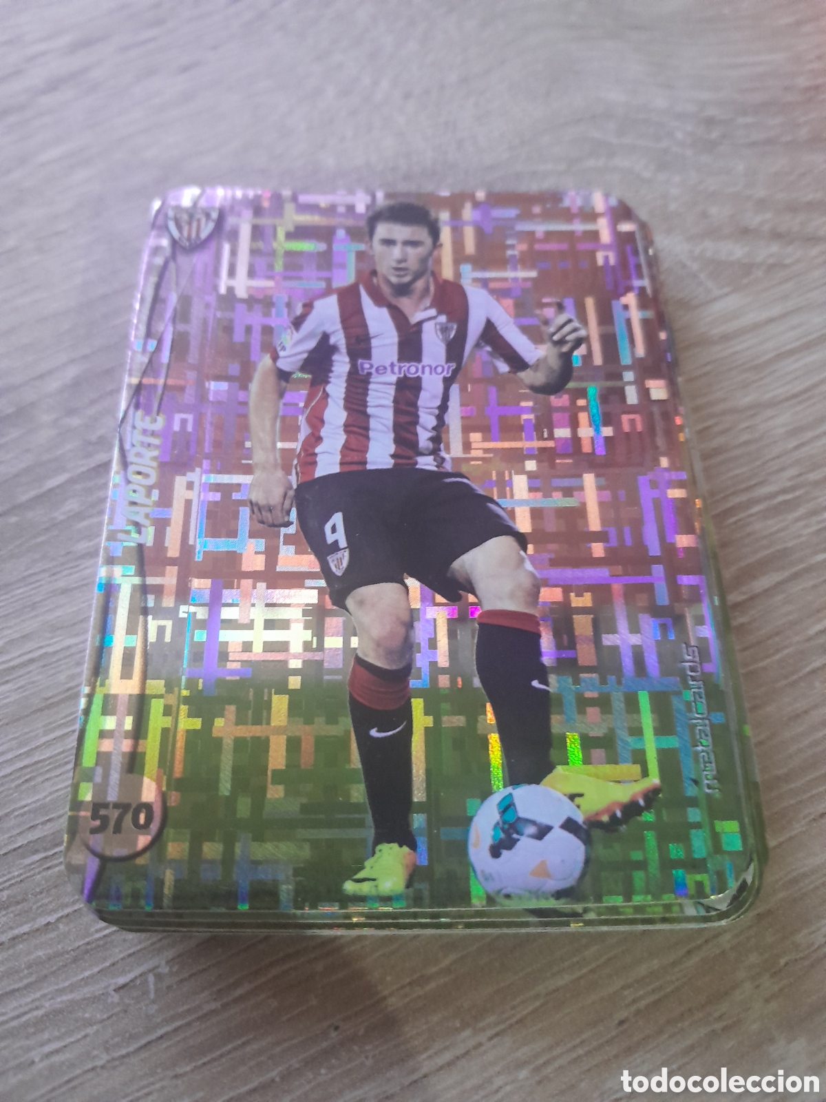 Cromos de f&uacute;tbol: n&ordm; 570 laporte mundicromo 2014 2015 tetris