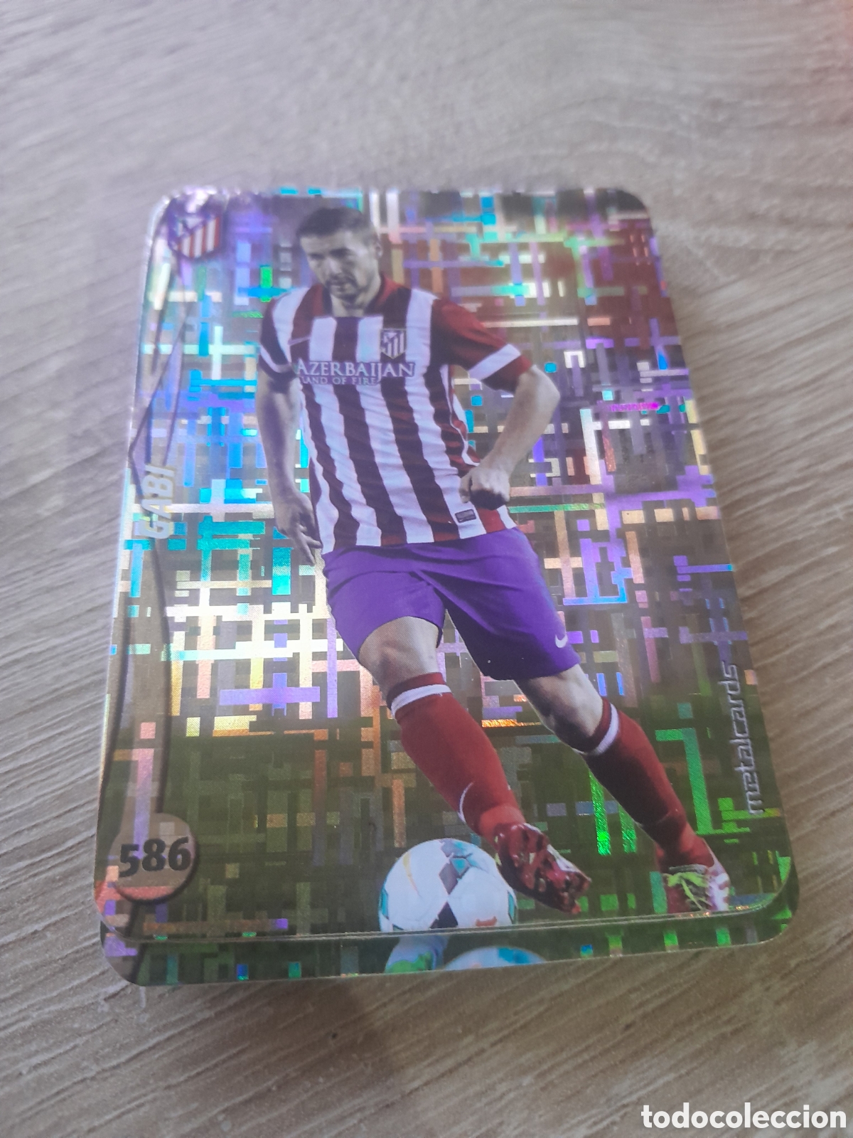 Cromos de f&uacute;tbol: n&ordm; 586 gabi mundicromo 2014 2015 tetris