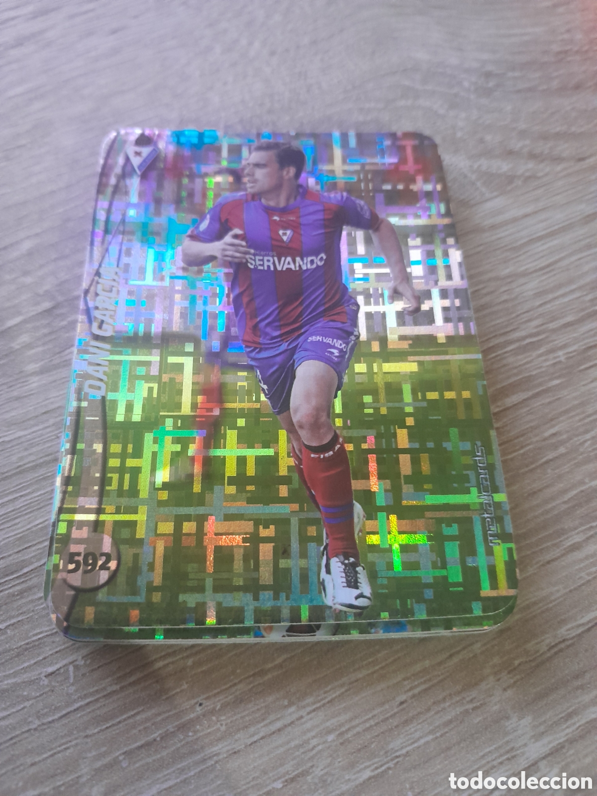 Cromos de f&uacute;tbol: n&ordm; 592 dani garcia mundicromo 2014 2015 tetris