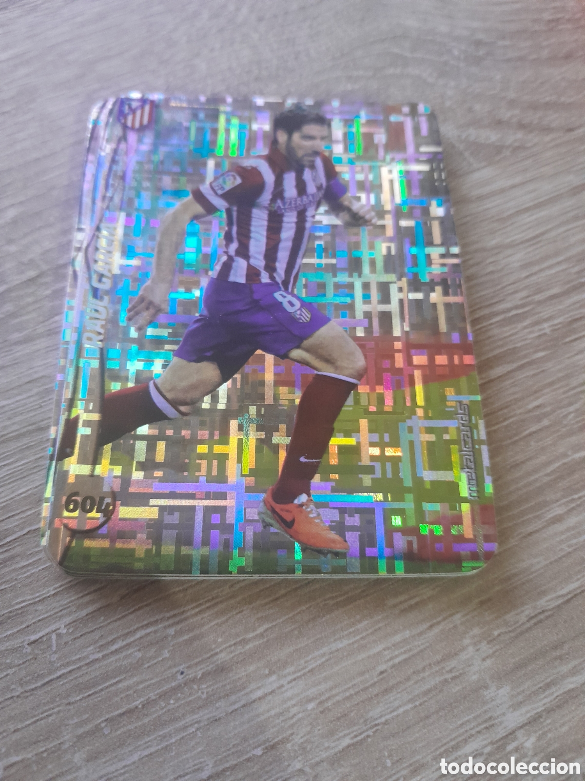 Cromos de f&uacute;tbol: n&ordm; 604 raul garcia mundicromo 2014 2015 tetris