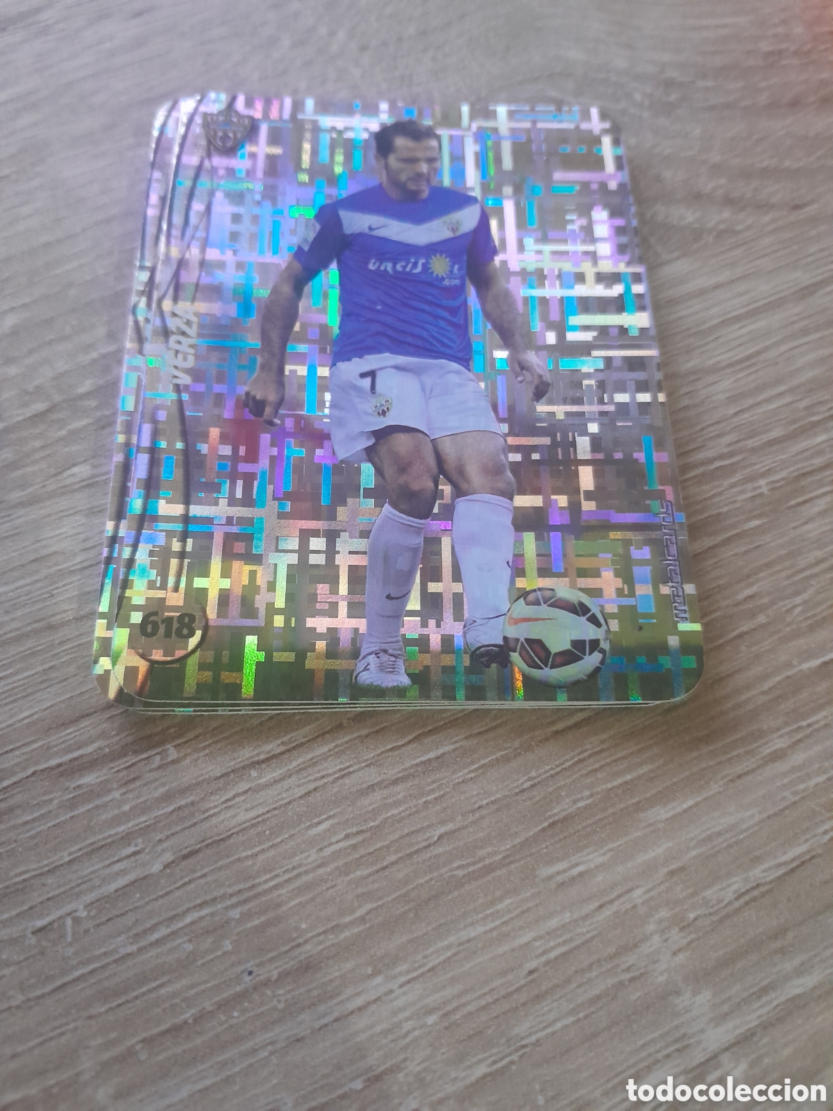 Cromos de f&uacute;tbol: n&ordm; 618 verza mundicromo 2014 2015 tetris