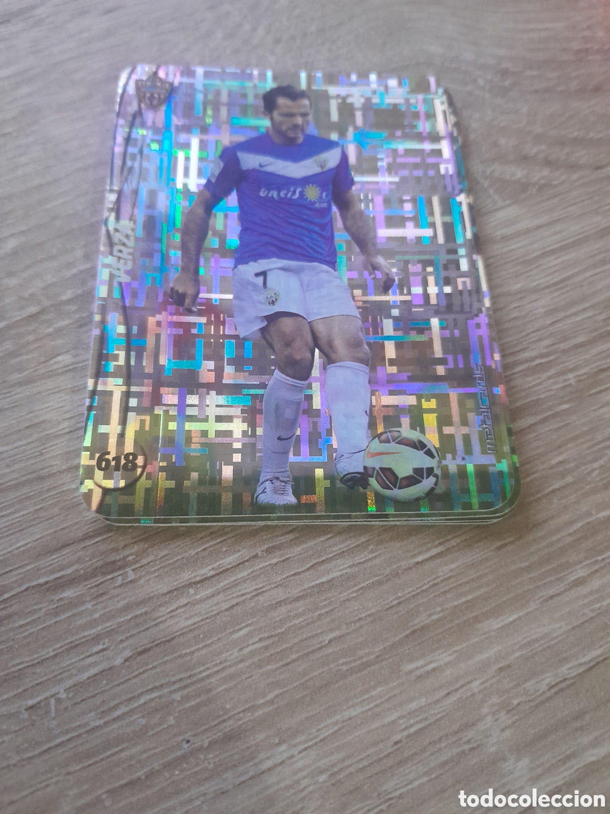 Cromos de f&uacute;tbol: n&ordm; 618 verza mundicromo 2014 2015 tetris