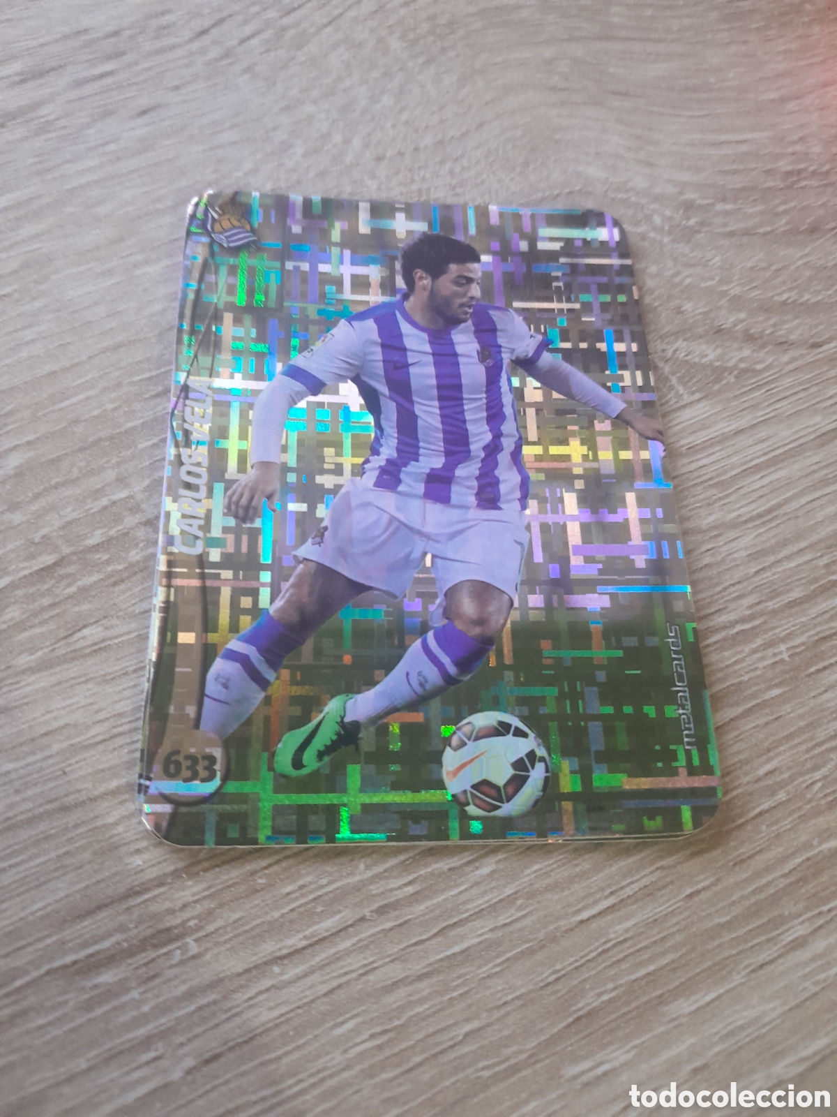 Cromos de f&uacute;tbol: n&ordm; 633 carlos vela mundicromo 2014 2015 tetris