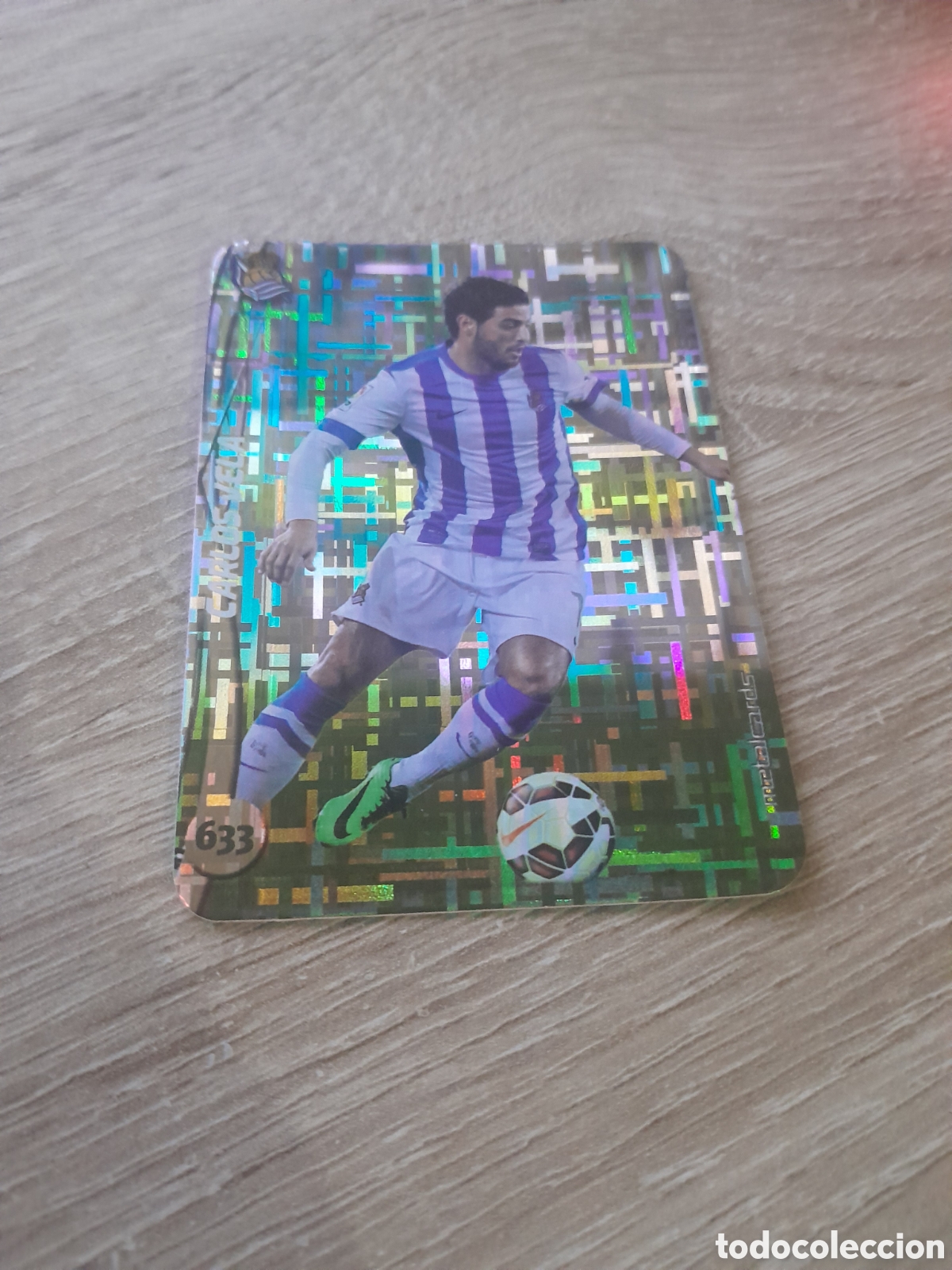 Cromos de f&uacute;tbol: n&ordm; 633 carlos vela mundicromo 2014 2015 tetris