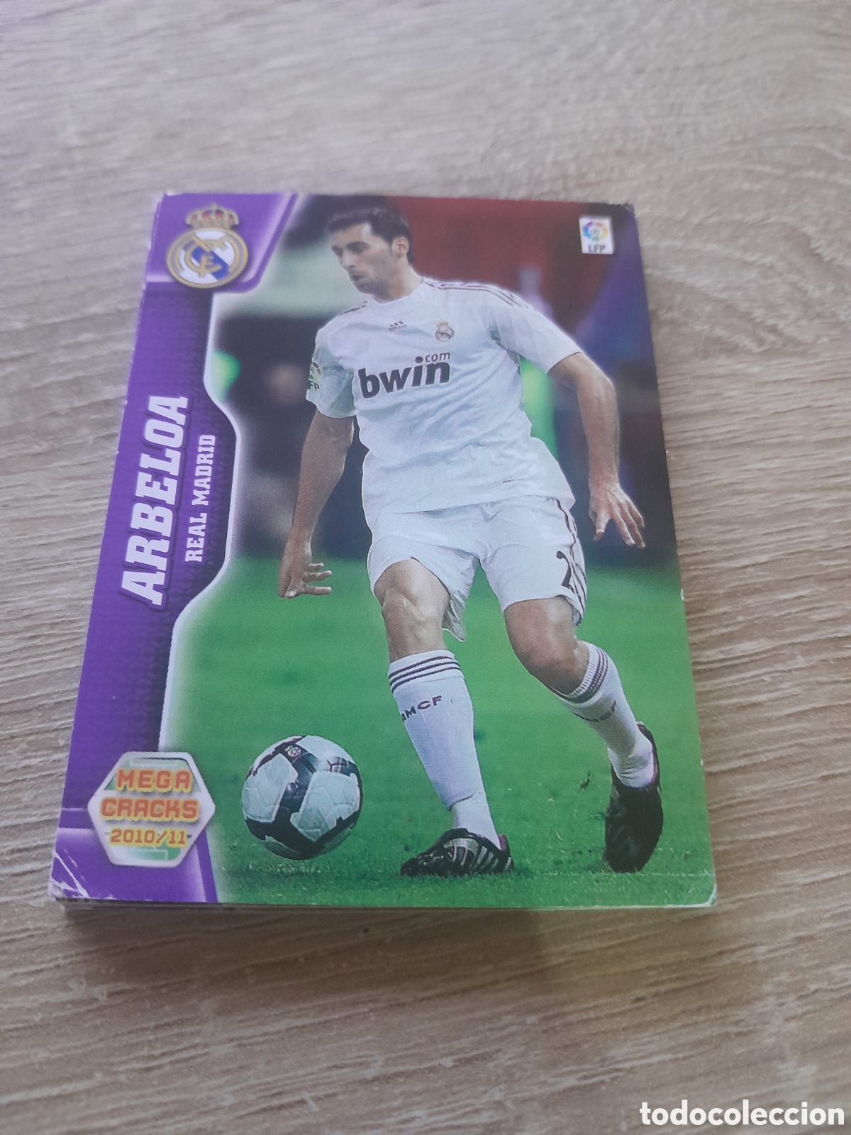 Cromos de f&uacute;tbol: n&ordm; 166 arbeloa real madrid megacracks 2010 2011 liga mgk 2010-11