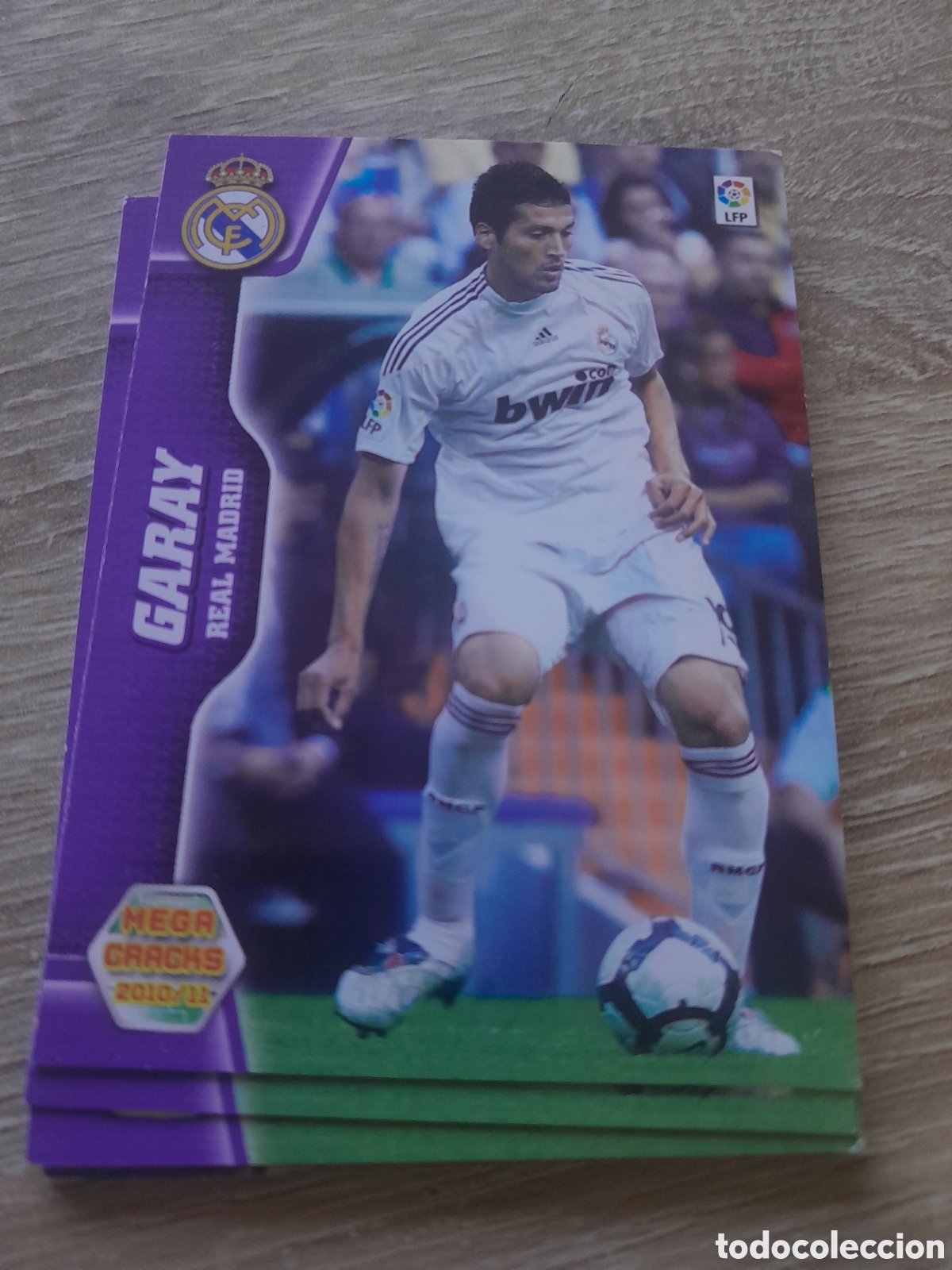 Cromos de f&uacute;tbol: n&ordm; 170 garay real madrid megacracks 2010 2011 liga mgk 2010-11