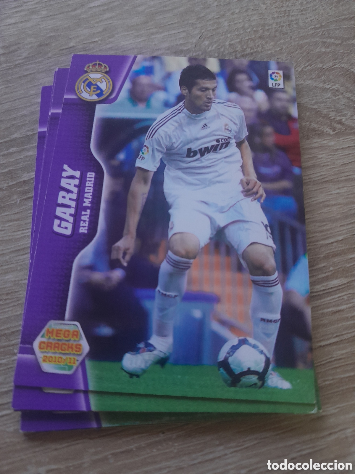 Cromos de f&uacute;tbol: n&ordm; 170 garay real madrid megacracks 2010 2011 liga mgk 2010-11
