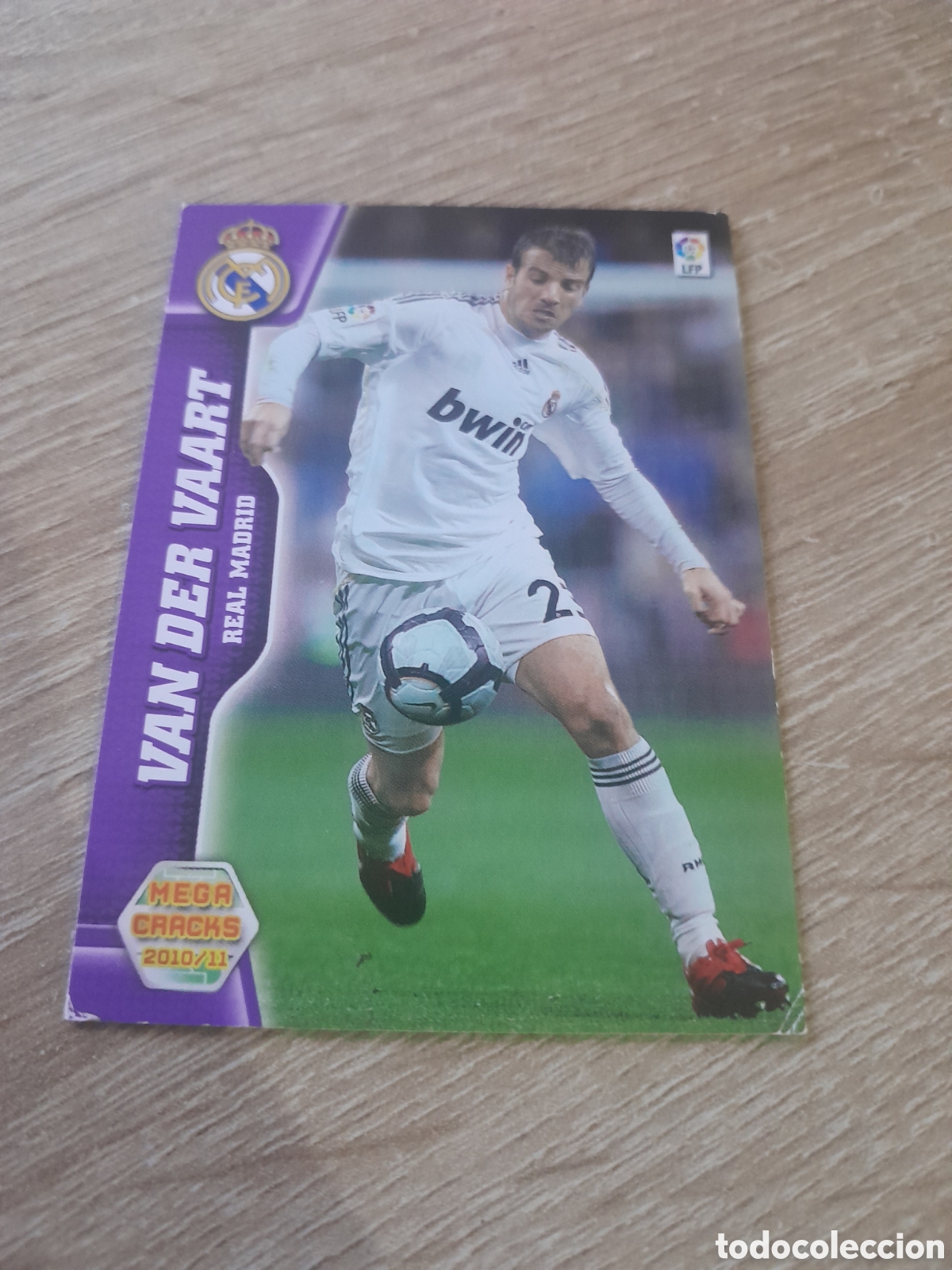 Cromos de f&uacute;tbol: n&ordm; 175 van der vaart real madrid megacracks 2010 2011 liga mgk 2010-11