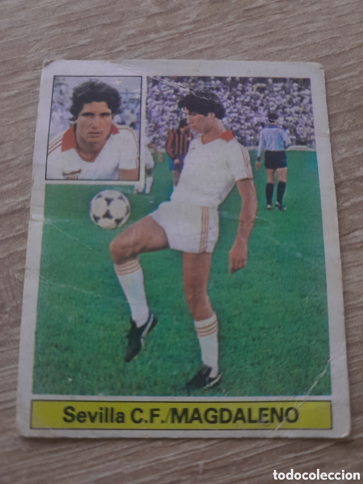 Cromos de f&uacute;tbol: LIGA ESTE SEVILLA MAGDALENO LIGA ESTE 81 82 1981 1982 FICHAJE 13