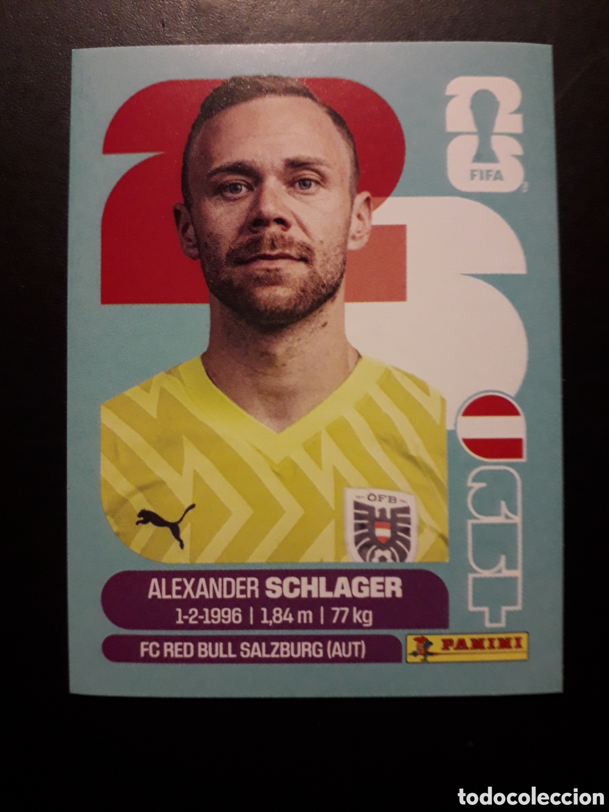 Football Stickers: SCHLAGER AUSTRIA AUT 2 MUNDIAL F&Uacute;TBOL 2026 FIFA WORLD CUP PANINI SIN PEGAR PEDIDO M&Iacute;NIMO 3&euro;