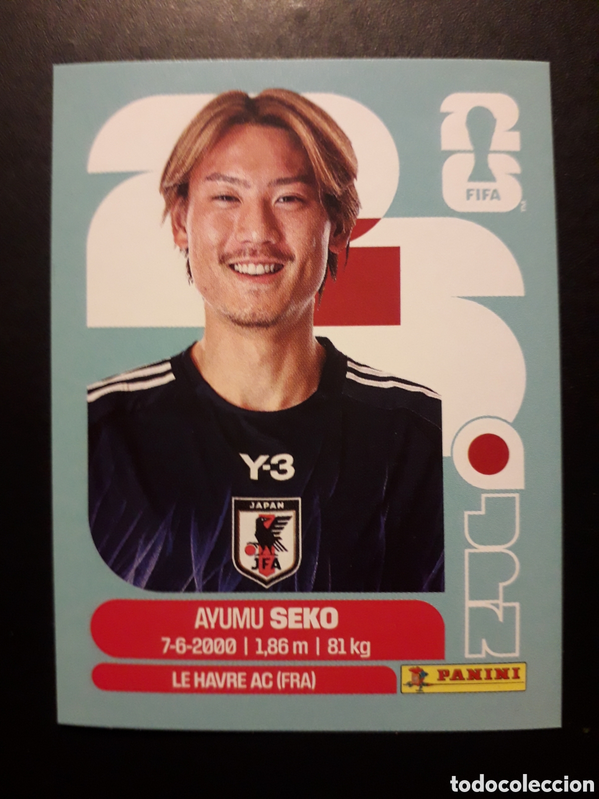 Cromos de f&uacute;tbol: SEKO JAP&Oacute;N JPN 4 MUNDIAL F&Uacute;TBOL 2026 FIFA WORLD CUP PANINI SIN PEGAR PEDIDO M&Iacute;NIMO 3&euro;