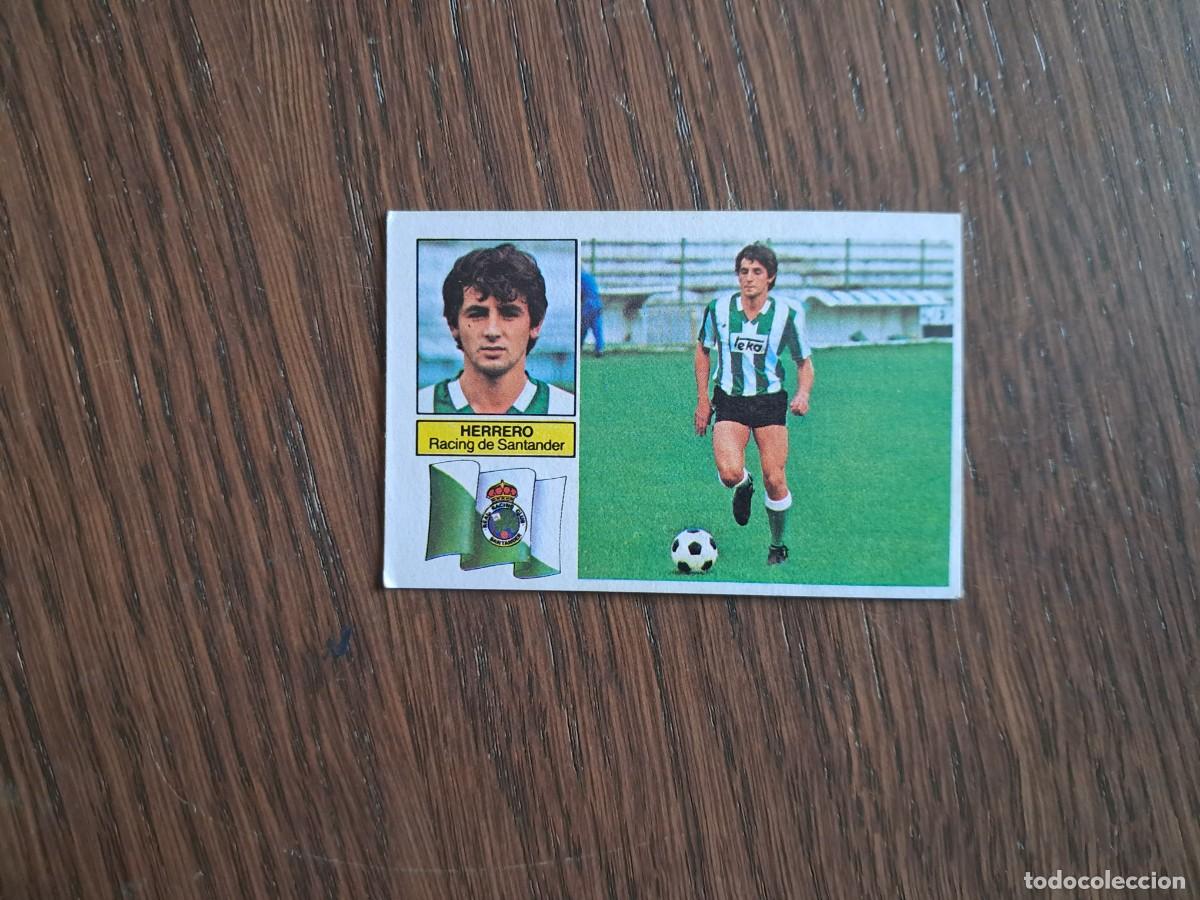 Figurine di Calcio: cromo de futbol, edic. Este, liga 82-83, Herrero, Racing Santander. sin pegar. Coloca ...