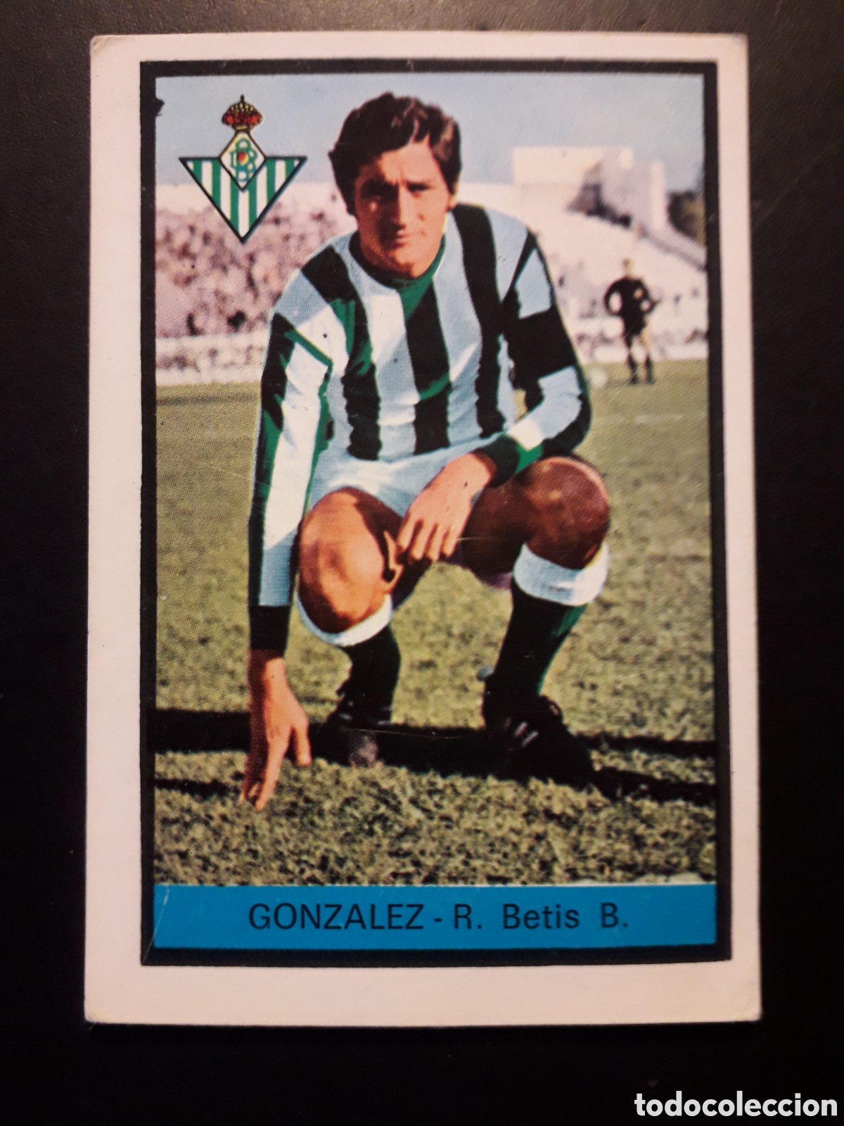 Football Stickers: GONZ&Aacute;LEZ, BETIS FHER 1972 1973 72 73 SIN PEGAR FOTOS. PEDIDO M&Iacute;NIMO 3&euro;