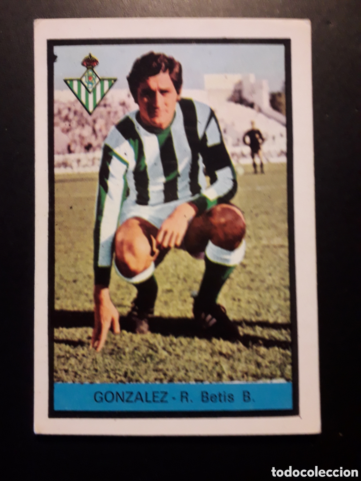 Football Stickers: GONZ&Aacute;LEZ, BETIS FHER 1972 1973 72 73 SIN PEGAR FOTOS. PEDIDO M&Iacute;NIMO 3&euro;