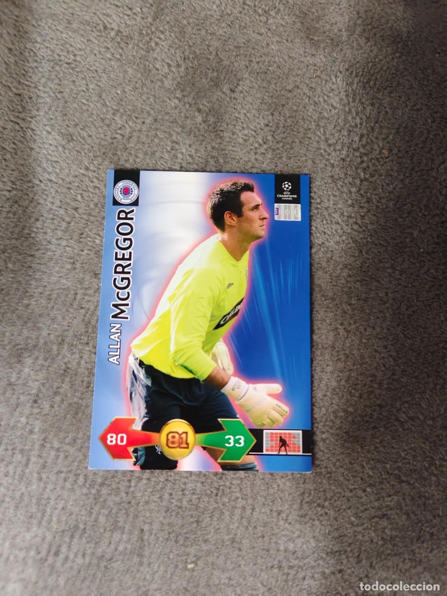 Football Stickers: SUPER STRIKES 2009 10 ALLAN MCGREGOR RANGERS FC ADRENALYN PANINI CHAMPIONS LEAGUE 09 2010 AAO