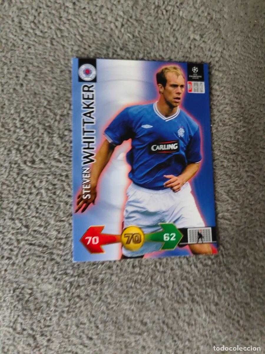 Cromos de f&uacute;tbol: SUPER STRIKES 2009 10 STEVEN WHITTAKER RANGERS FC ADRENALYN PANINI CHAMPIONS LEAGUE 09 2010 AAO