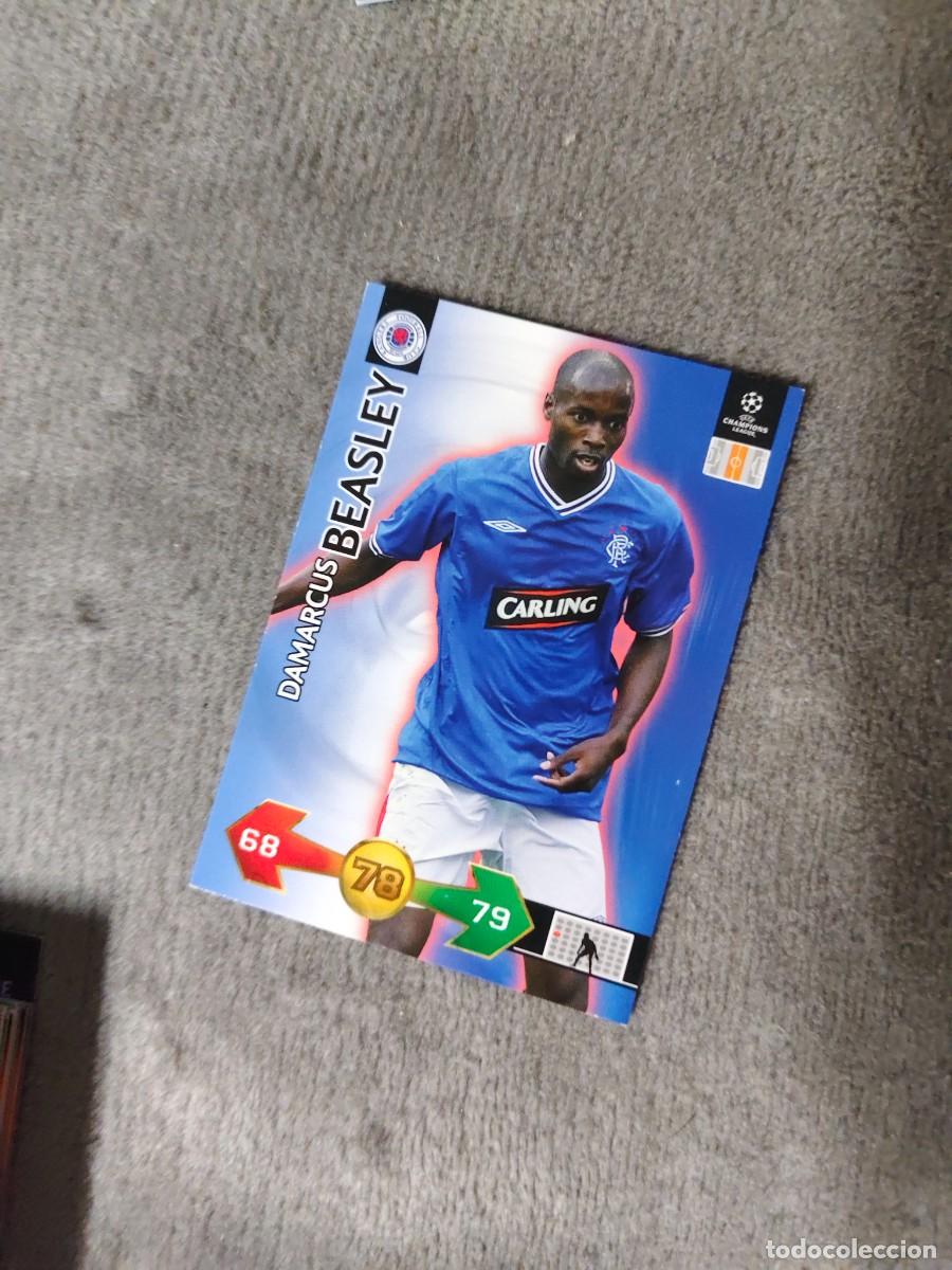 Cromos de f&uacute;tbol: SUPER STRIKES 2009 10 DAMARCUS BEASLEY RANGERS FC ADRENALYN PANINI CHAMPIONS LEAGUE 09 2010 AAO