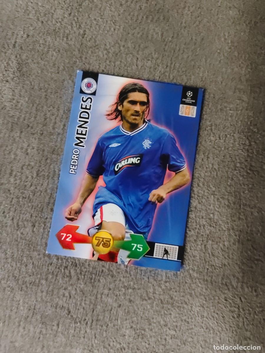 Cromos de f&uacute;tbol: SUPER STRIKES 2009 10 PEDRO MENDES RANGERS FC ADRENALYN PANINI CHAMPIONS LEAGUE 09 2010 AAO