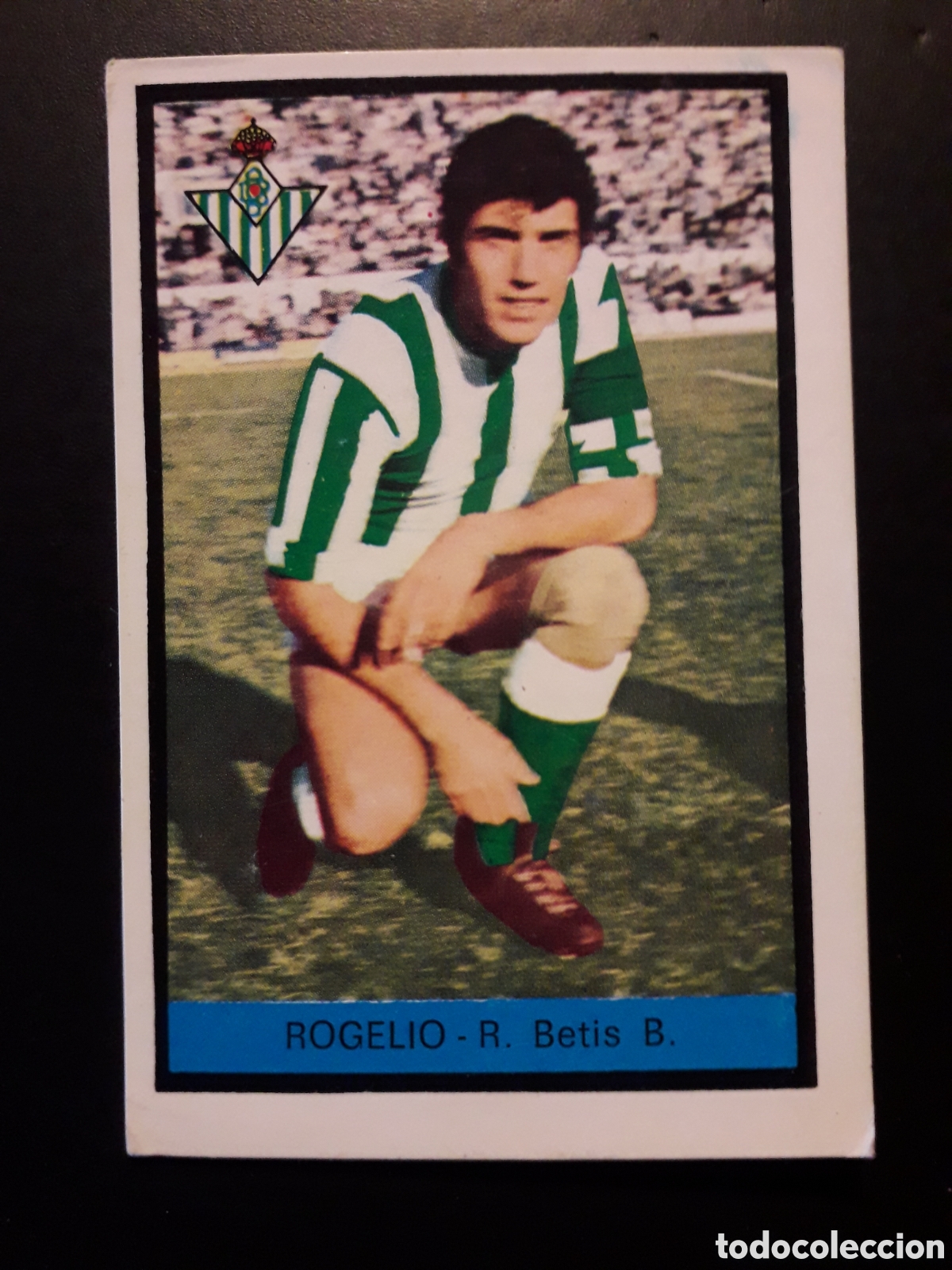 Cromos de f&uacute;tbol: ROGELIO, BETIS FHER 1972 1973 72 73 SIN PEGAR FOTOS. PEDIDO M&Iacute;NIMO 3&euro;