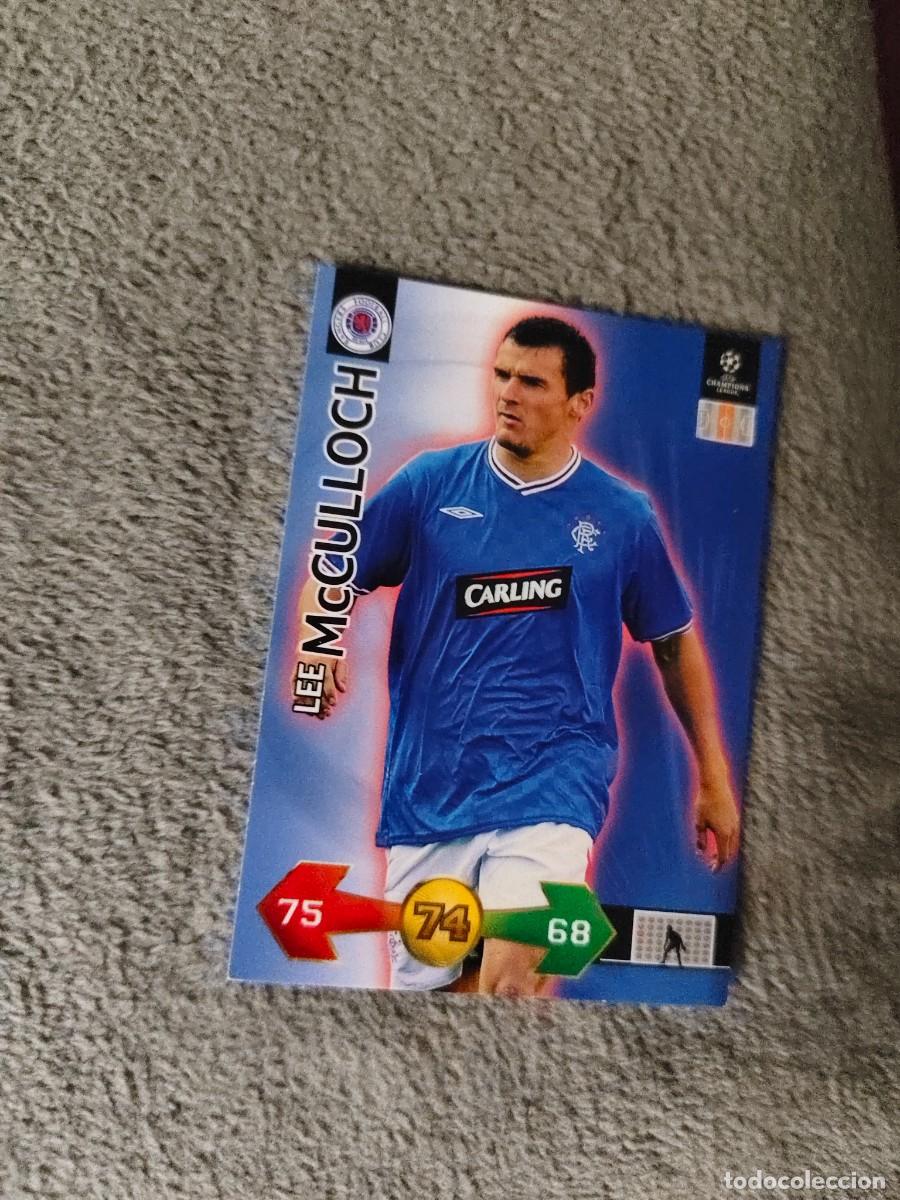 Cromos de f&uacute;tbol: SUPER STRIKES 2009 10 LEE MCCULLOCH RANGERS FC ADRENALYN PANINI CHAMPIONS LEAGUE 09 2010 AAO