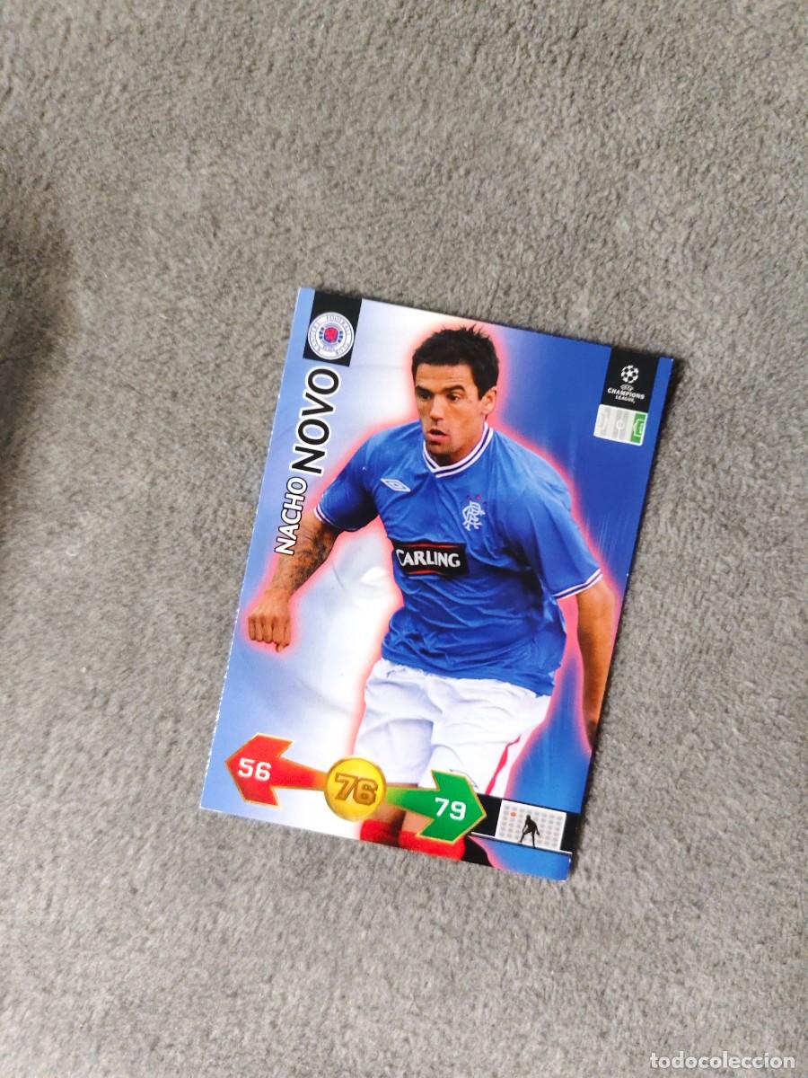 Cromos de f&uacute;tbol: SUPER STRIKES 2009 10 NACHO NOVO RANGERS FC ADRENALYN PANINI CHAMPIONS LEAGUE 09 2010 AAO
