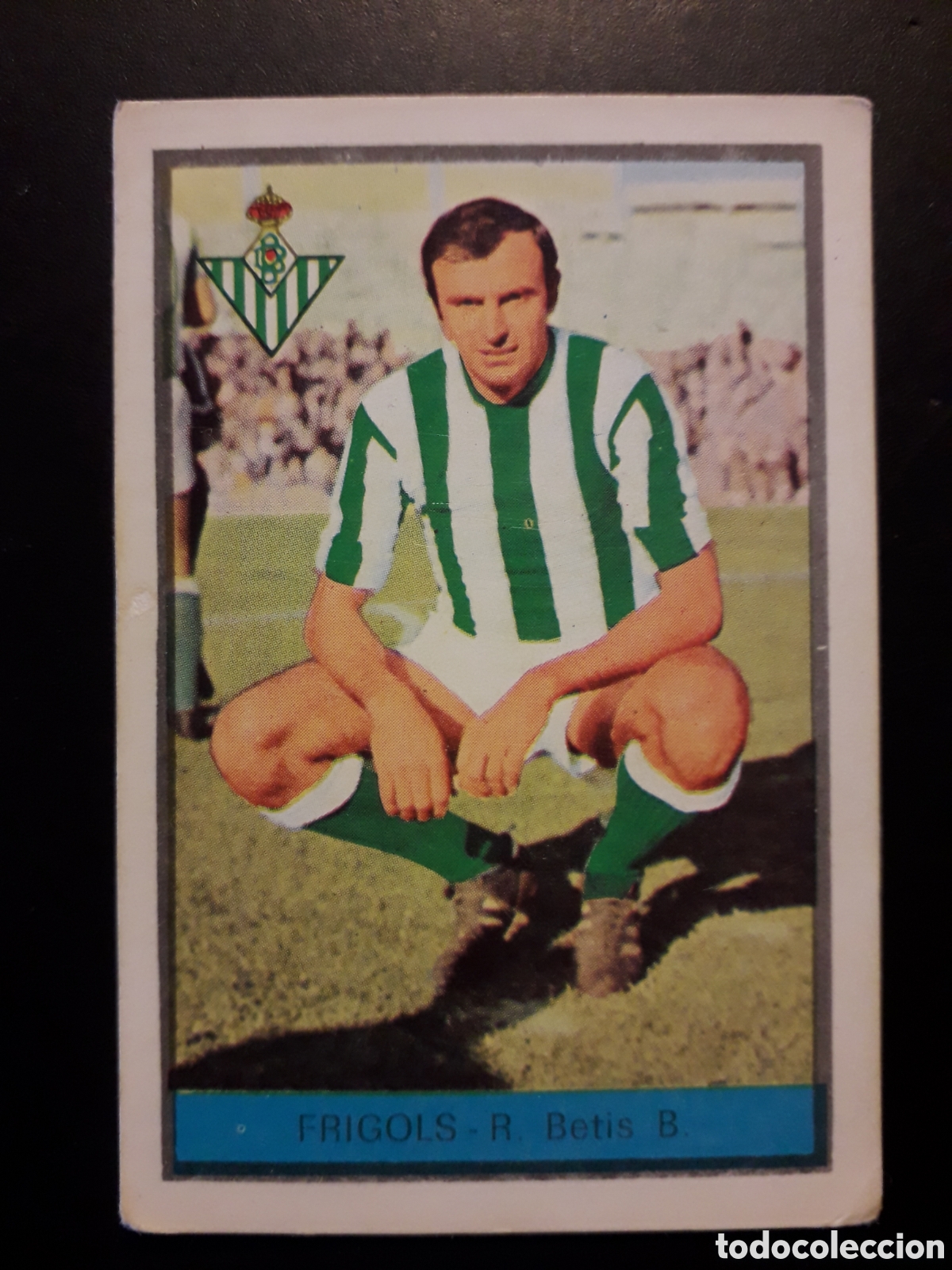 Cromos de f&uacute;tbol: FRIGOLS, BETIS FHER 1972 1973 72 73 SIN PEGAR FOTOS. PEDIDO M&Iacute;NIMO 3&euro;
