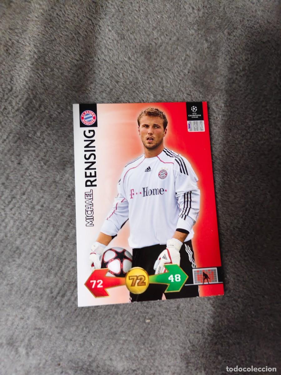 Cromos de f&uacute;tbol: SUPER STRIKES 2009 10 MICHAEL RENSING BAYERN MUNICH ADRENALYN PANINI CHAMPIONS LEAGUE 09 2010 AAO