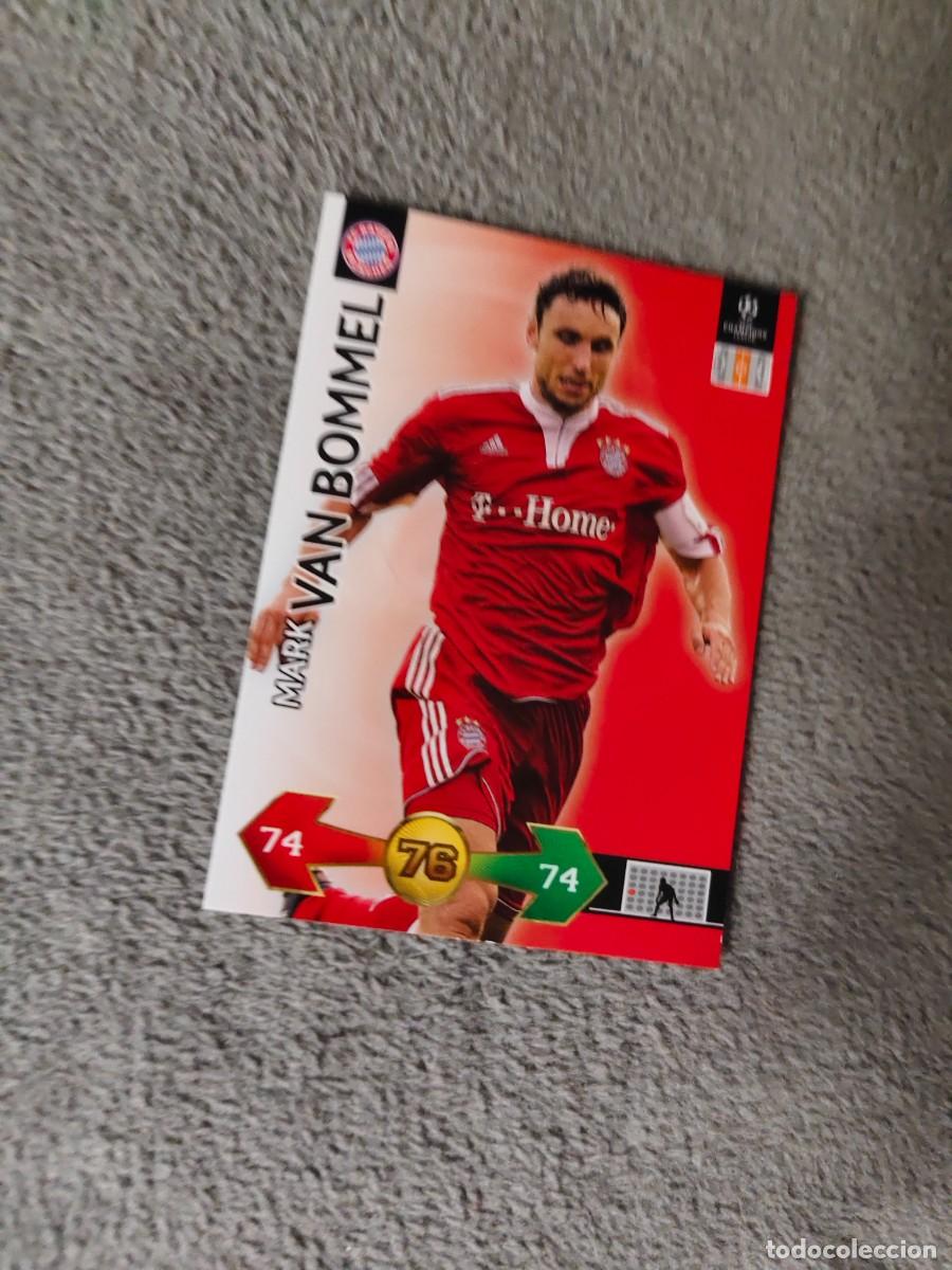 Cromos de f&uacute;tbol: SUPER STRIKES 2009 10 MARK VAN BOMMEL BAYERN MUNICH ADRENALYN PANINI CHAMPIONS LEAGUE 09 2010 AAO