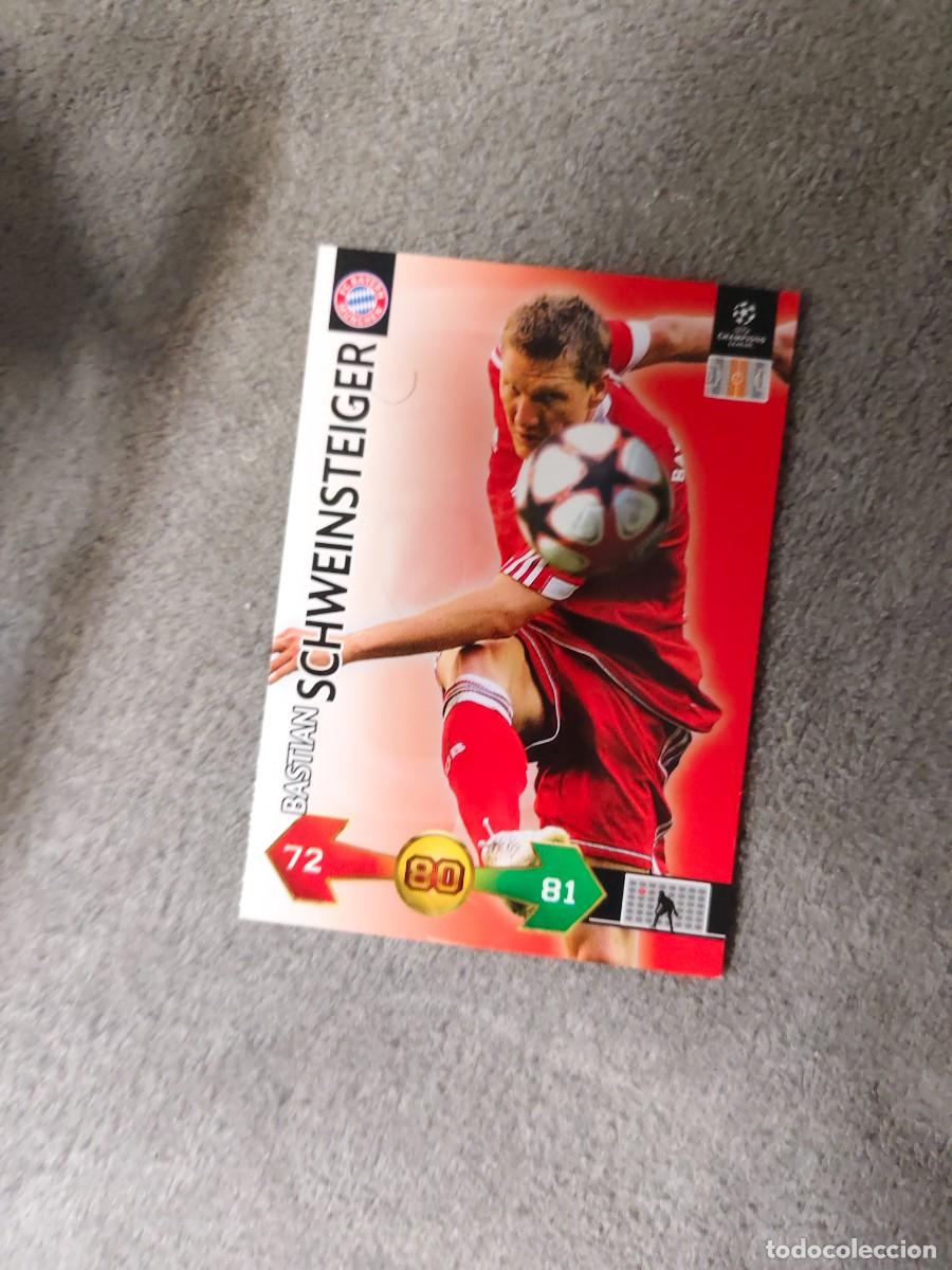 Cromos de f&uacute;tbol: SUPER STRIKES 2009 10 SCHWEINSTEIGER BAYERN MUNICH ADRENALYN PANINI CHAMPIONS LEAGUE 09 2010 AAO