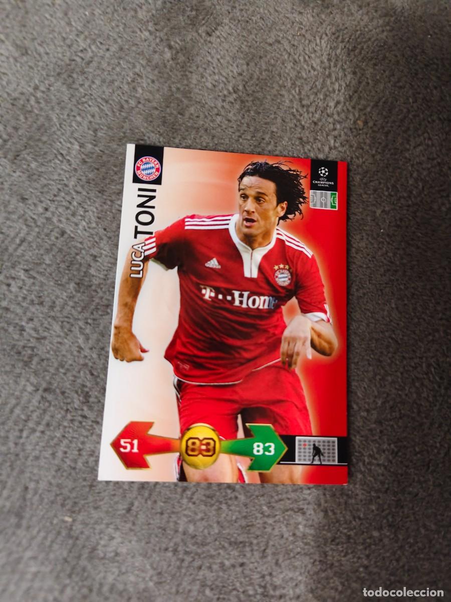 Cromos de f&uacute;tbol: SUPER STRIKES 2009 10 LUCA TONI BAYERN MUNICH ADRENALYN PANINI CHAMPIONS LEAGUE 09 2010 AAO