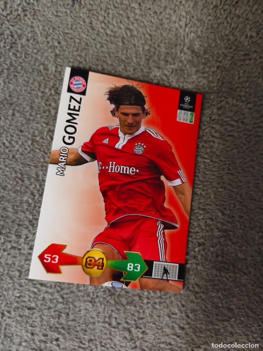 Cromos de f&uacute;tbol: SUPER STRIKES 2009 10 MARIO GOMEZ BAYERN MUNICH ADRENALYN PANINI CHAMPIONS LEAGUE 09 2010 AAO