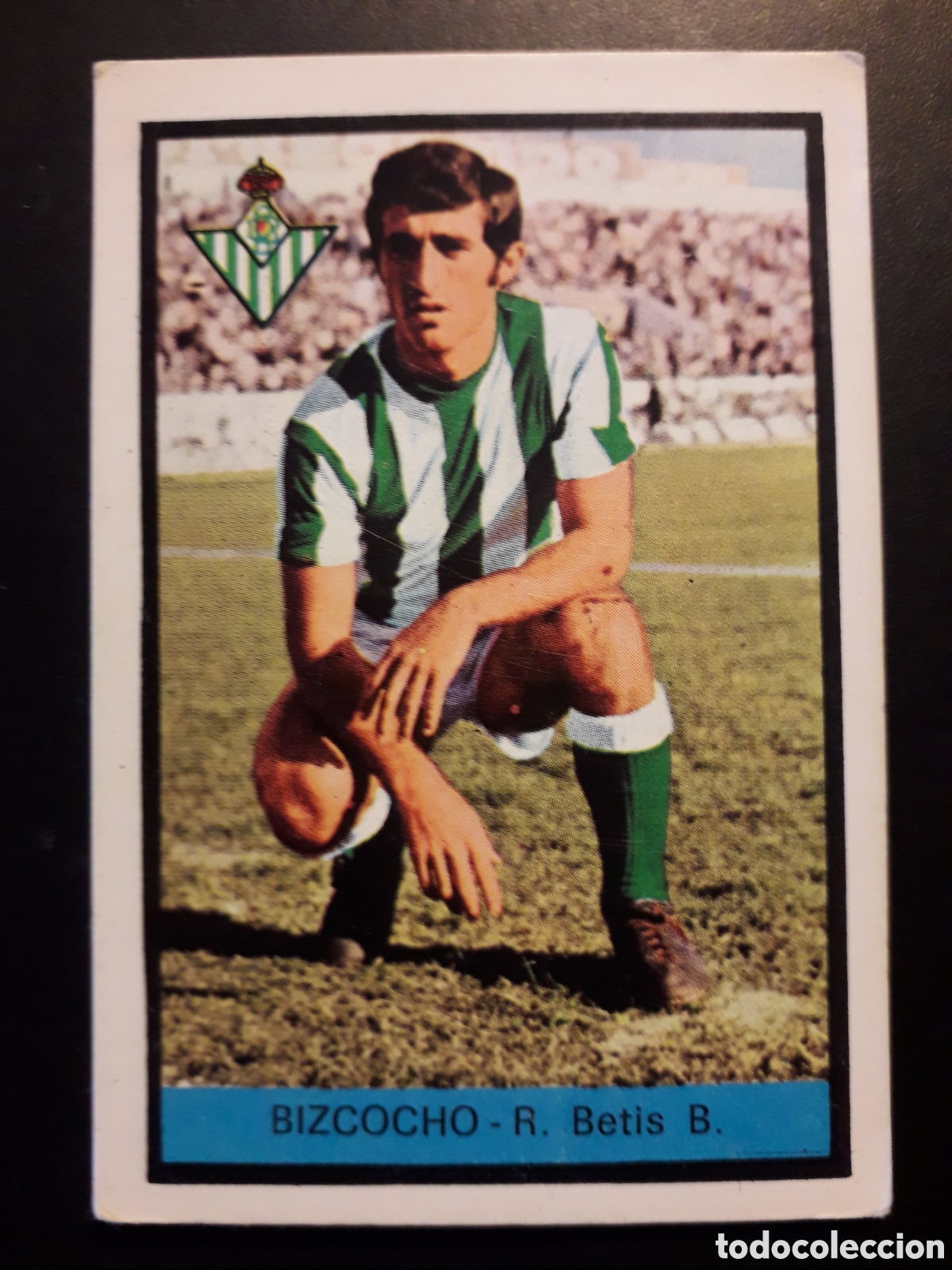 Cromos de f&uacute;tbol: BIZCOCHO, BETIS FHER 1972 1973 72 73 SIN PEGAR FOTOS. PEDIDO M&Iacute;NIMO 3&euro;